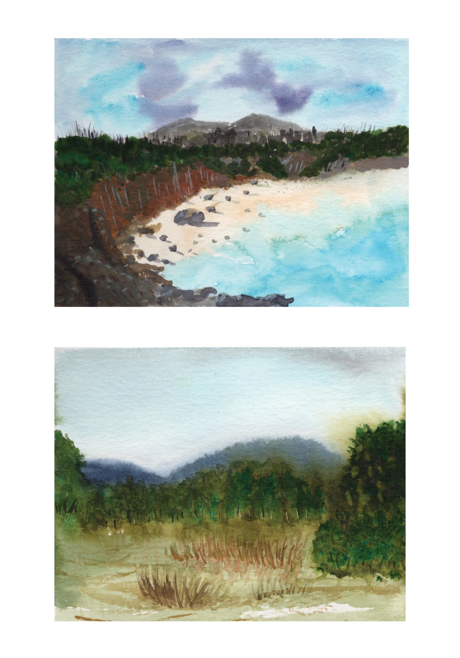 loose watercolor practice - image 1 - student project