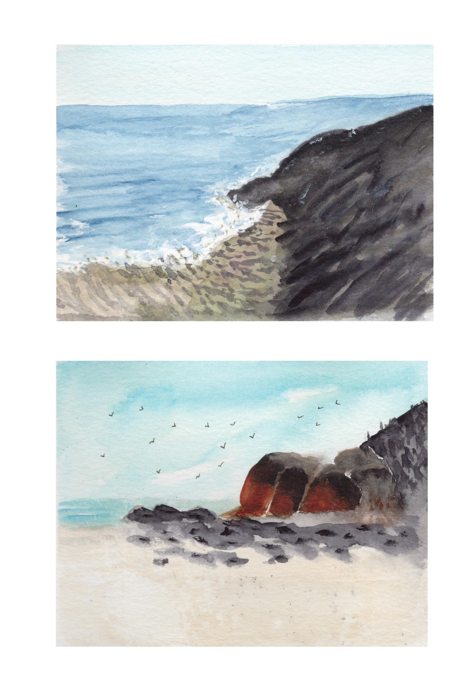 loose watercolor practice - image 2 - student project