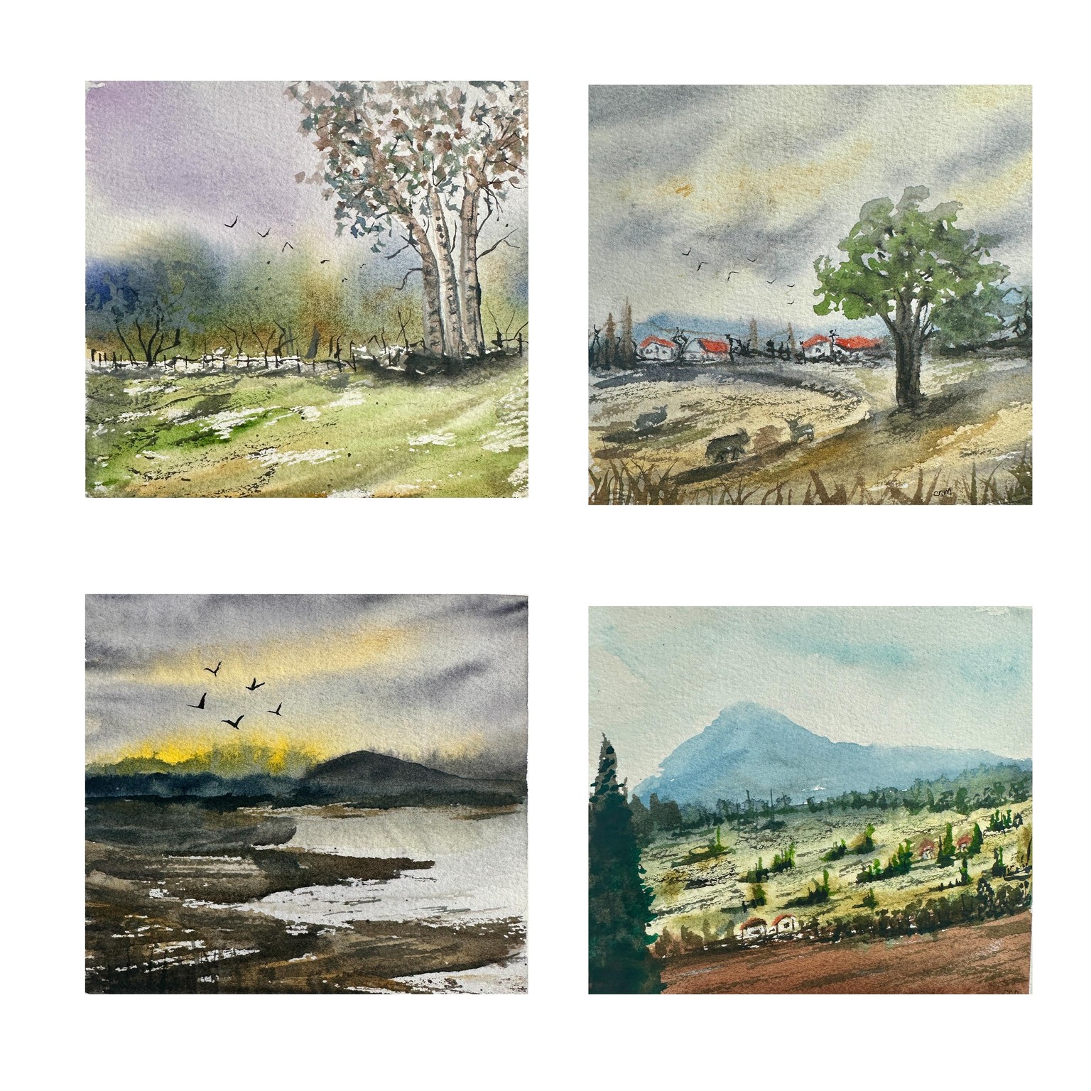 Loose style landscapes - image 2 - student project