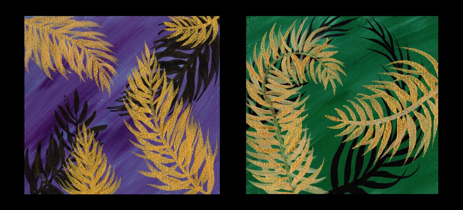 Gold leaves - image 1 - student project
