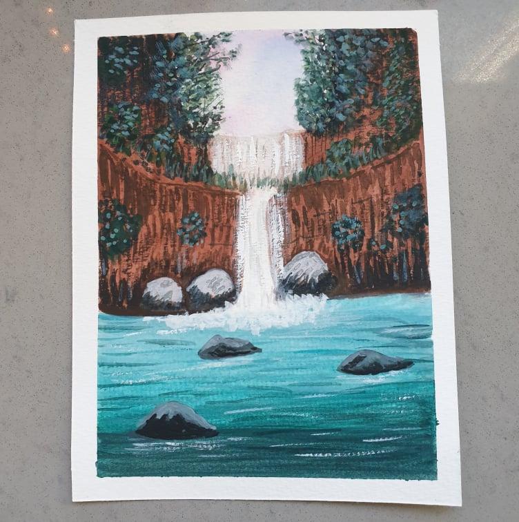 Waterfalls series - image 3 - student project
