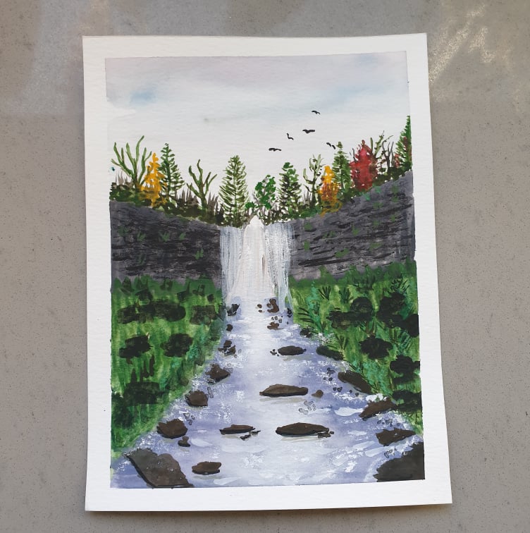 Waterfalls series - image 1 - student project