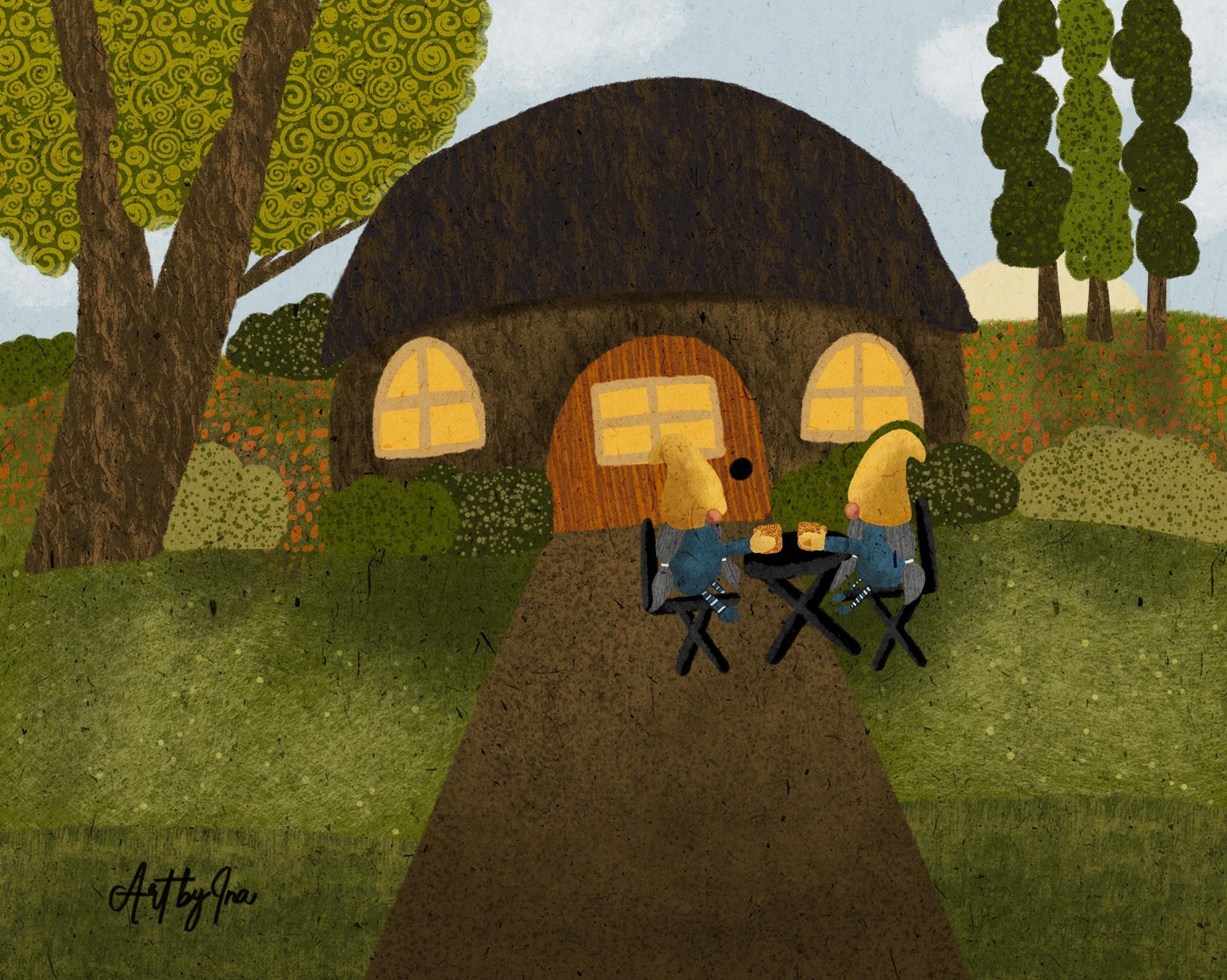 Whimsical Scene - image 1 - student project