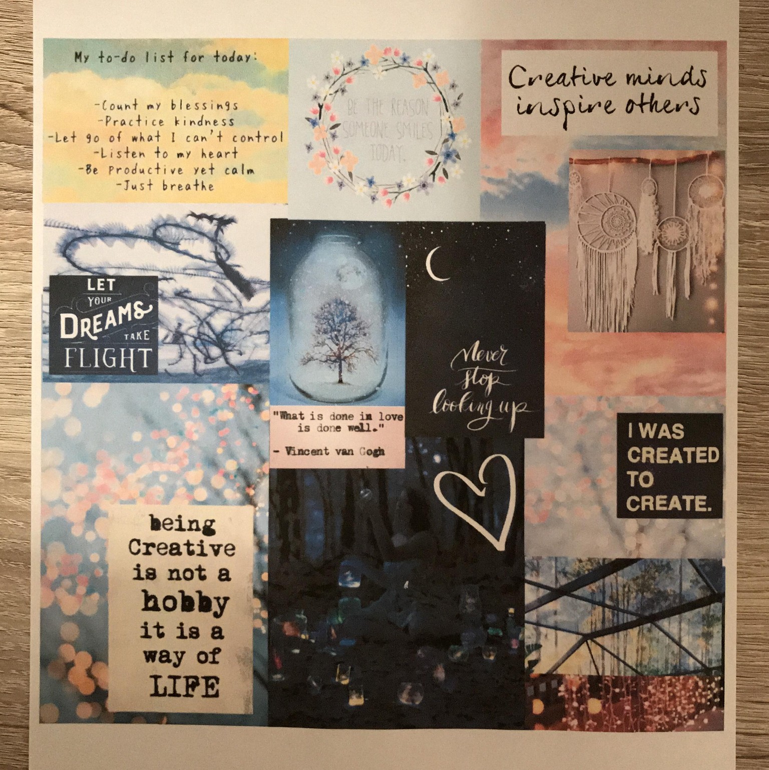 My artist inspiration board - image 1 - student project