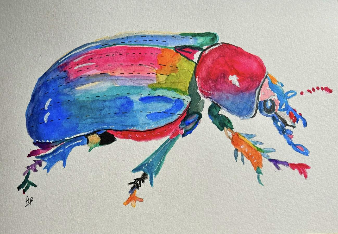 Magic of vibrant colours with Will Elliston - image 1 - student project