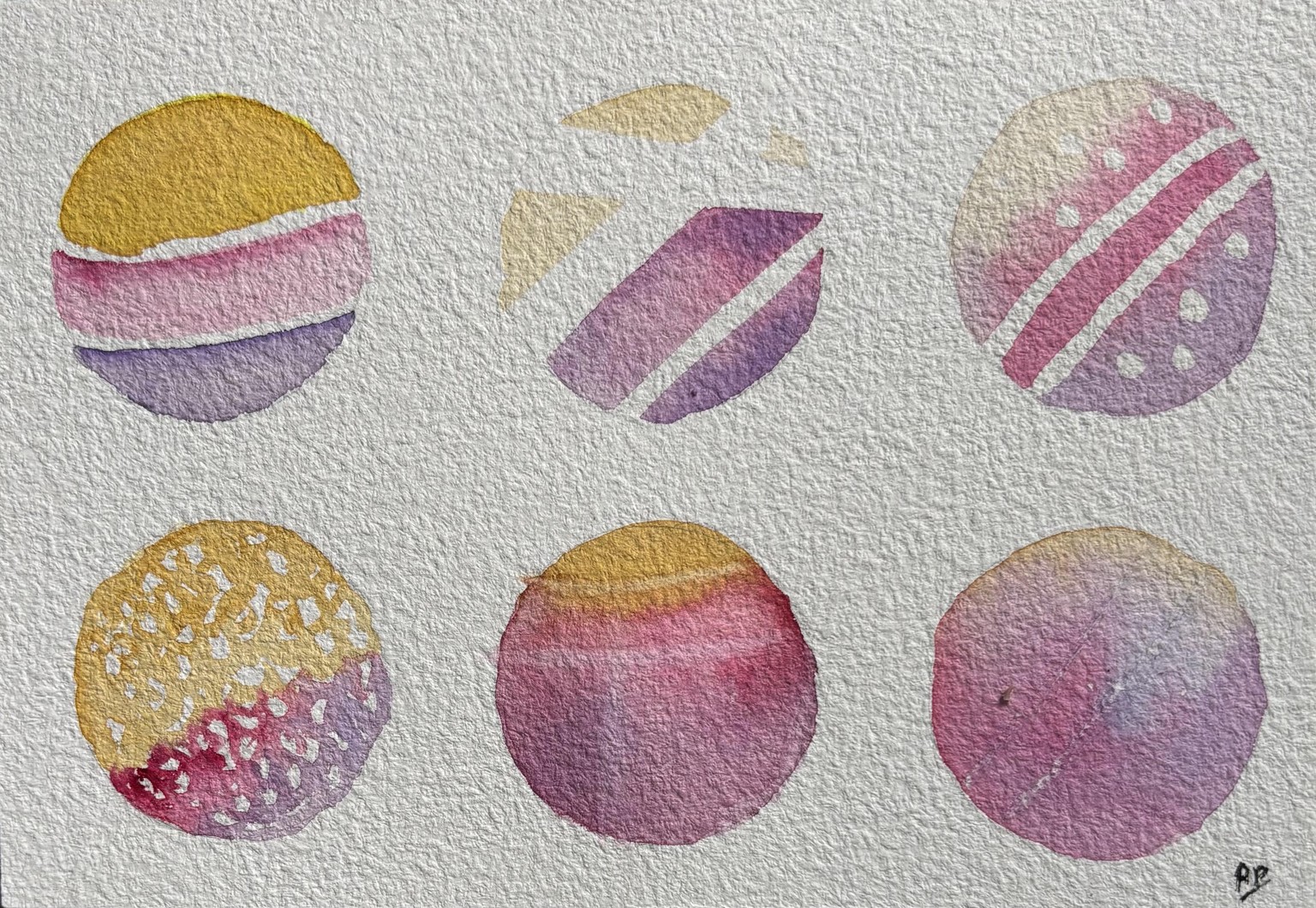 Leaving lifting scratching techniques in watercolour - image 1 - student project