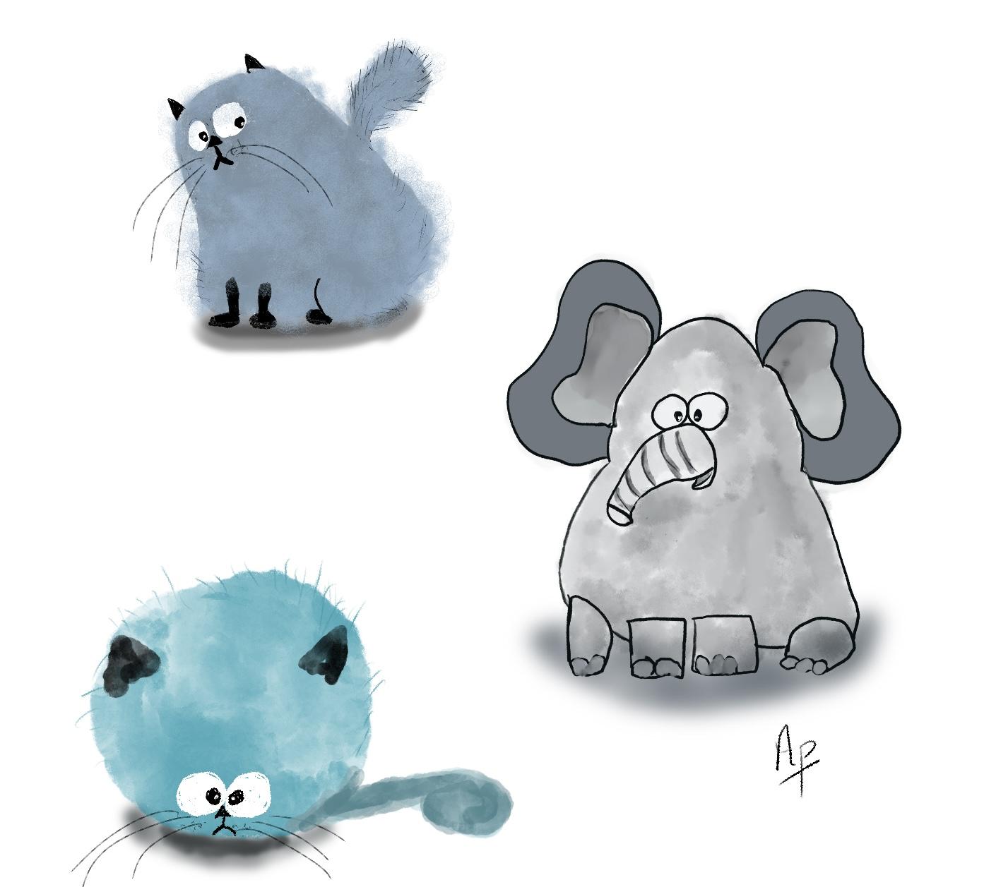 How to create a simplified character design - image 1 - student project
