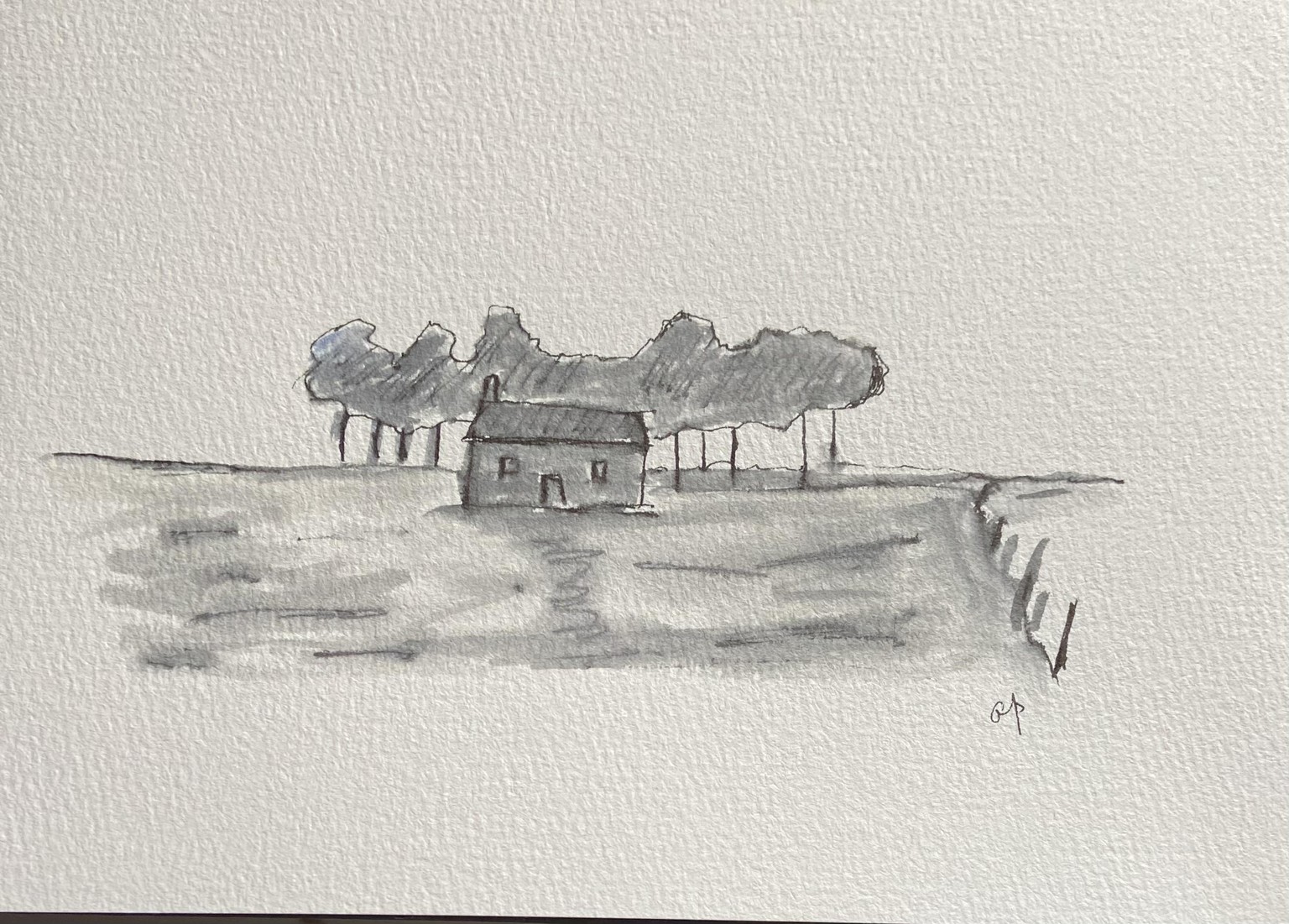 Ink sketching with water soluble ink - image 1 - student project