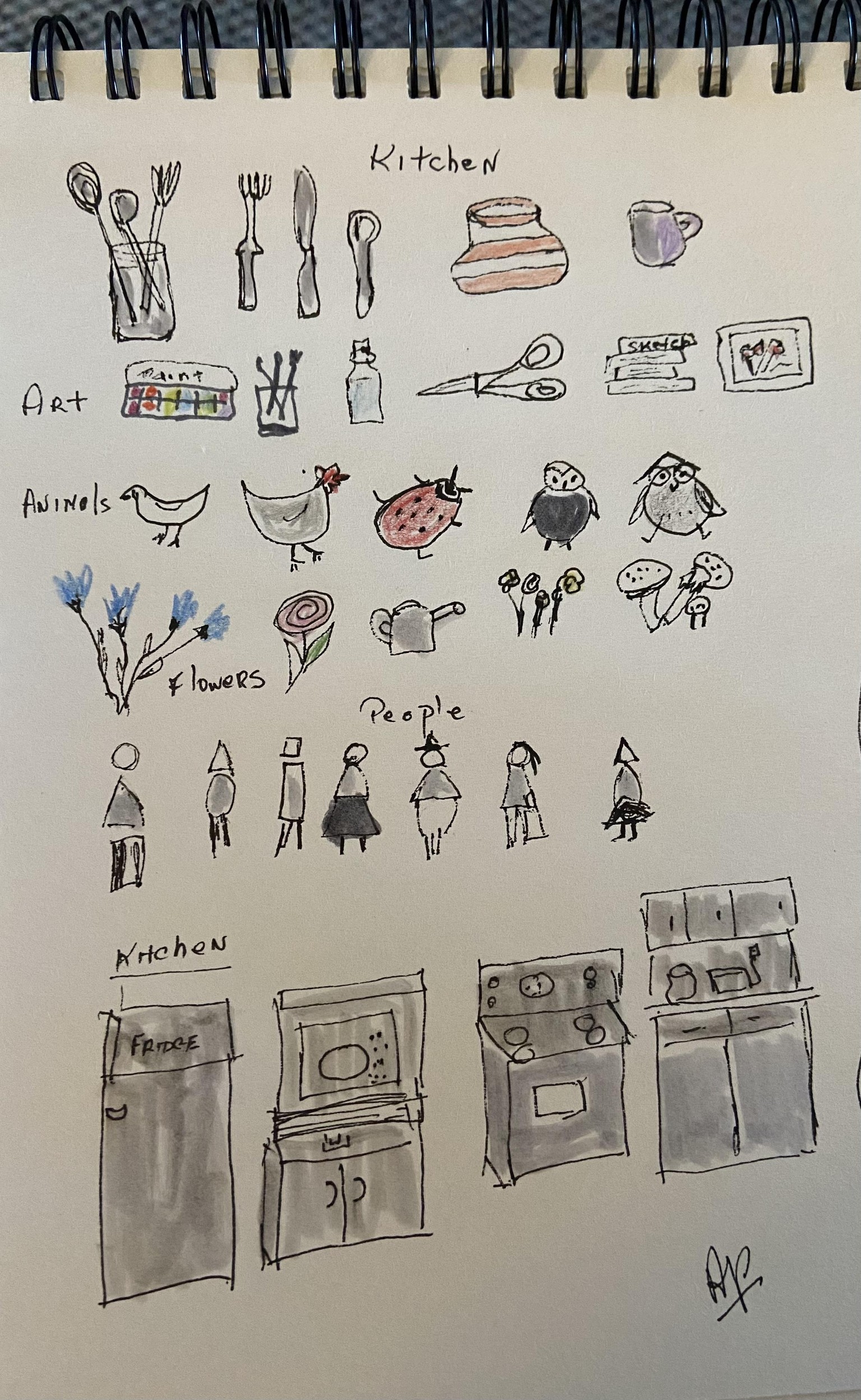 Doodle sketch your life - image 1 - student project