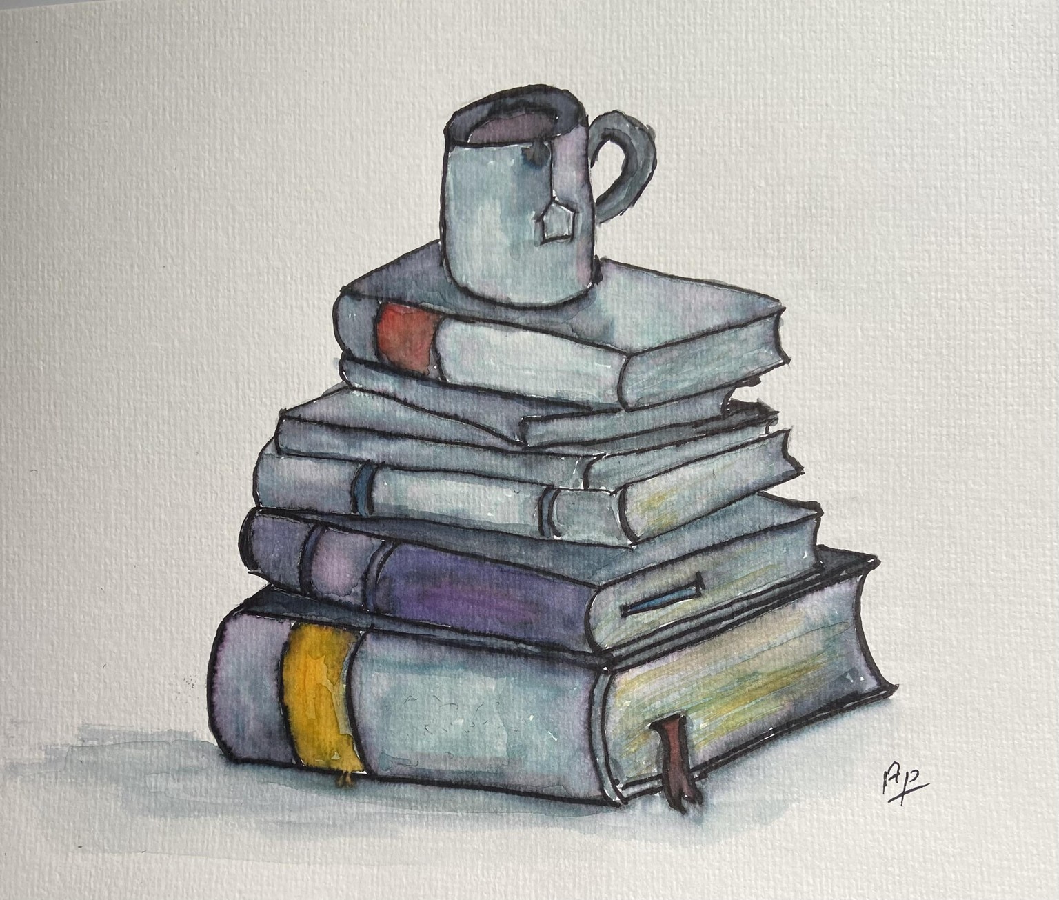 Ink and watercolour with Elisabetta Furcht. - image 1 - student project