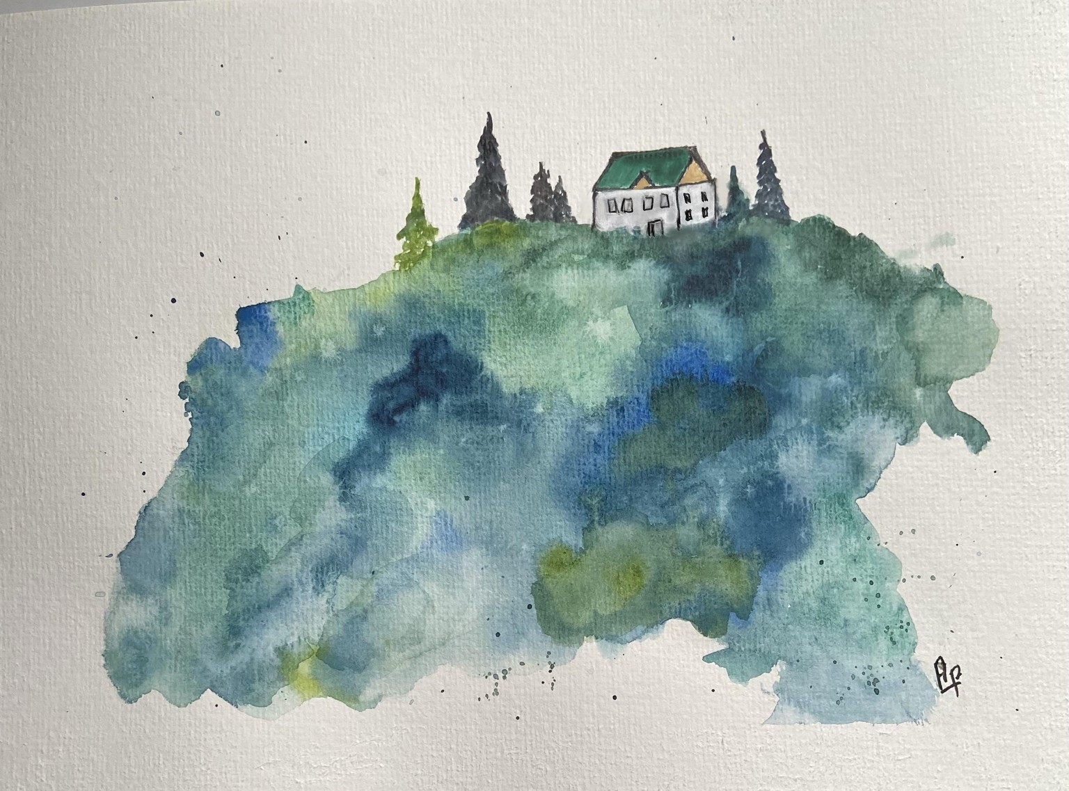 Expressive watercolour painting adventures for texture and colour. - image 1 - student project