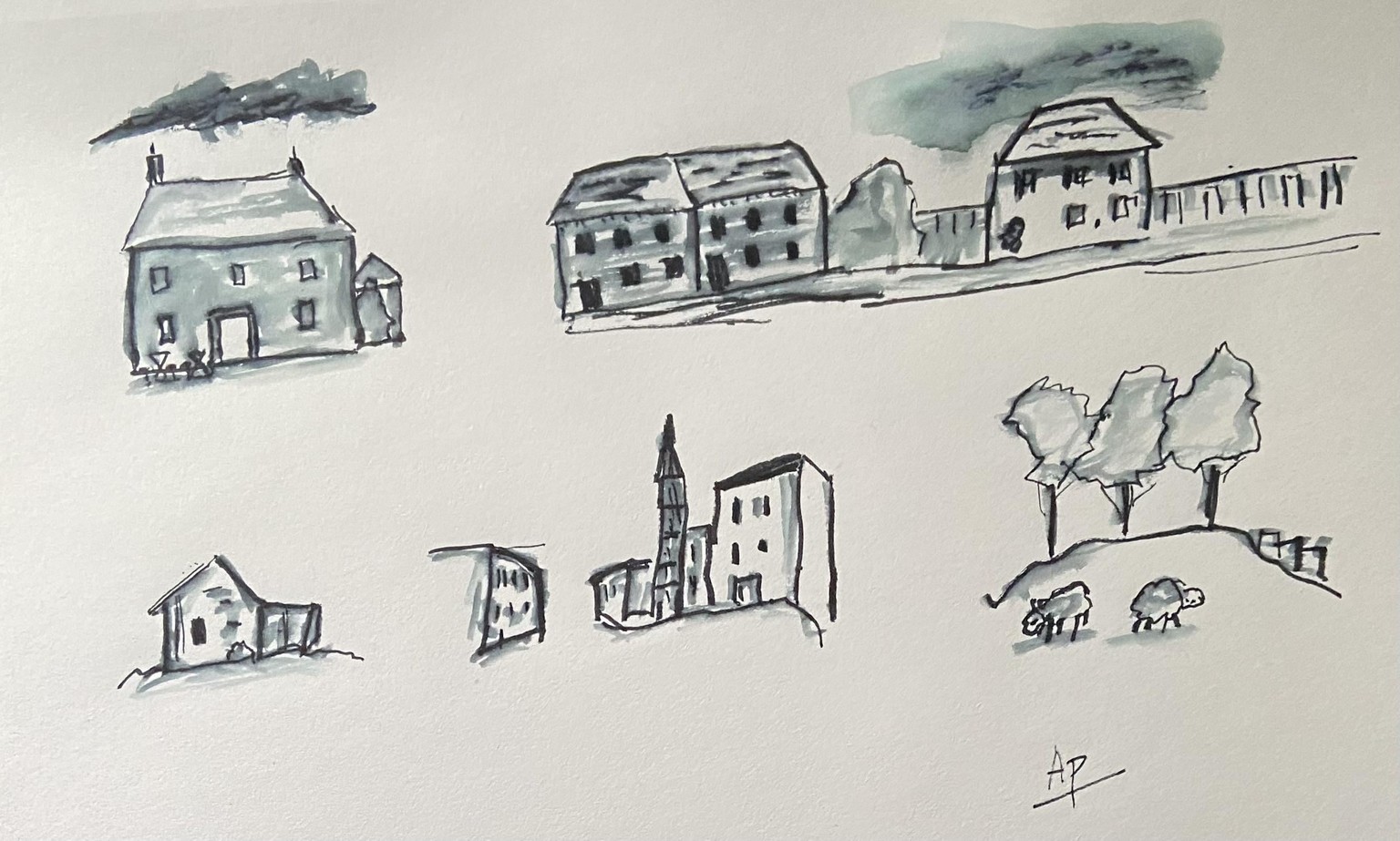 Doodle sketch - image 1 - student project