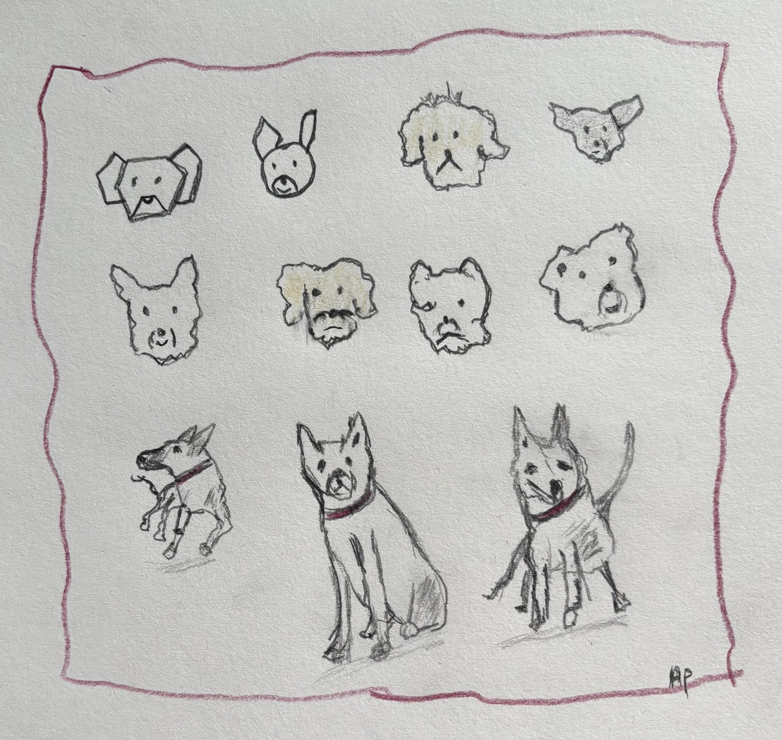 Doodle dogs - image 1 - student project