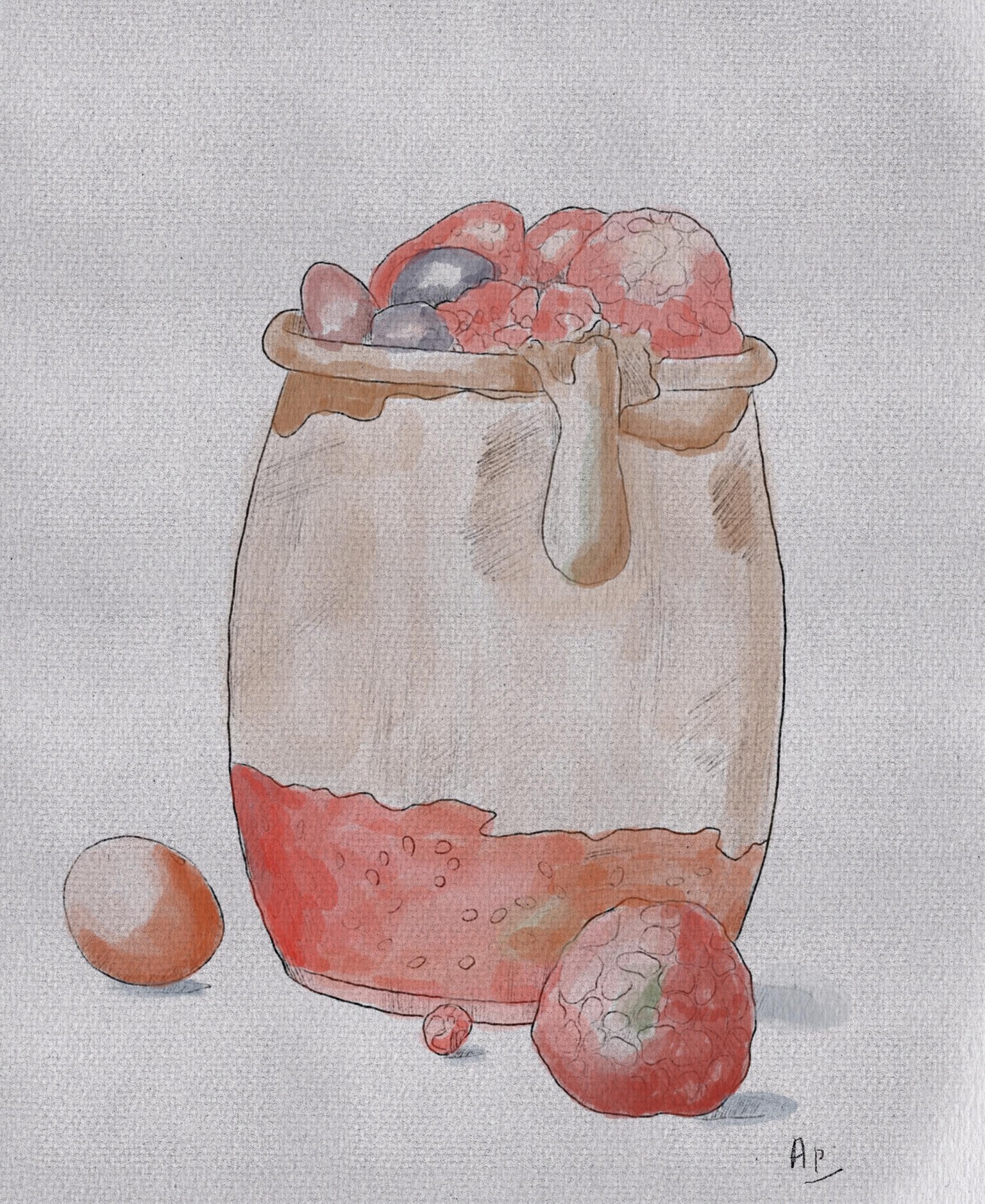 How to paint illustrations in procreate with Inga Yoon - image 2 - student project