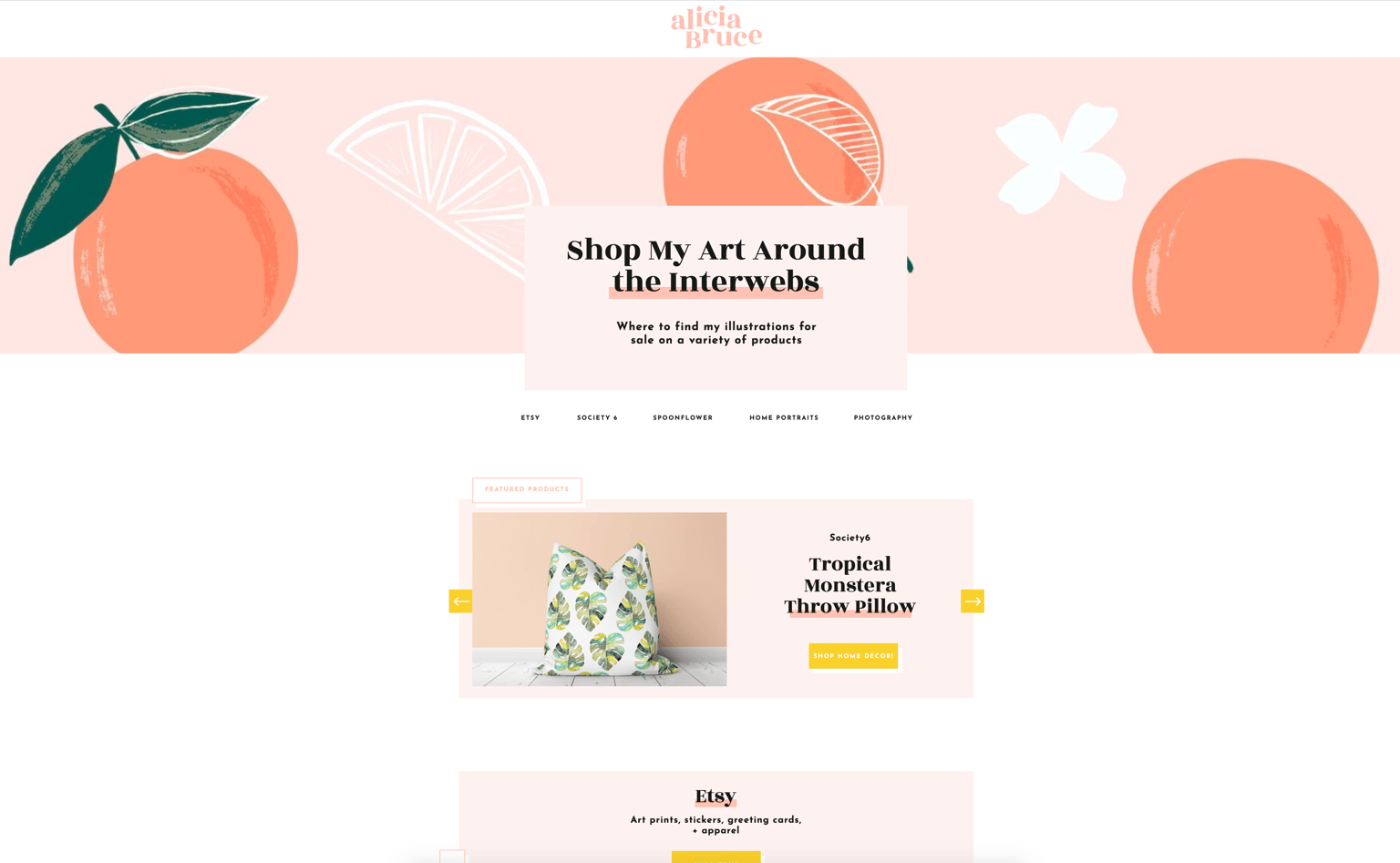 My Illustration Portfolio Website! - image 4 - student project