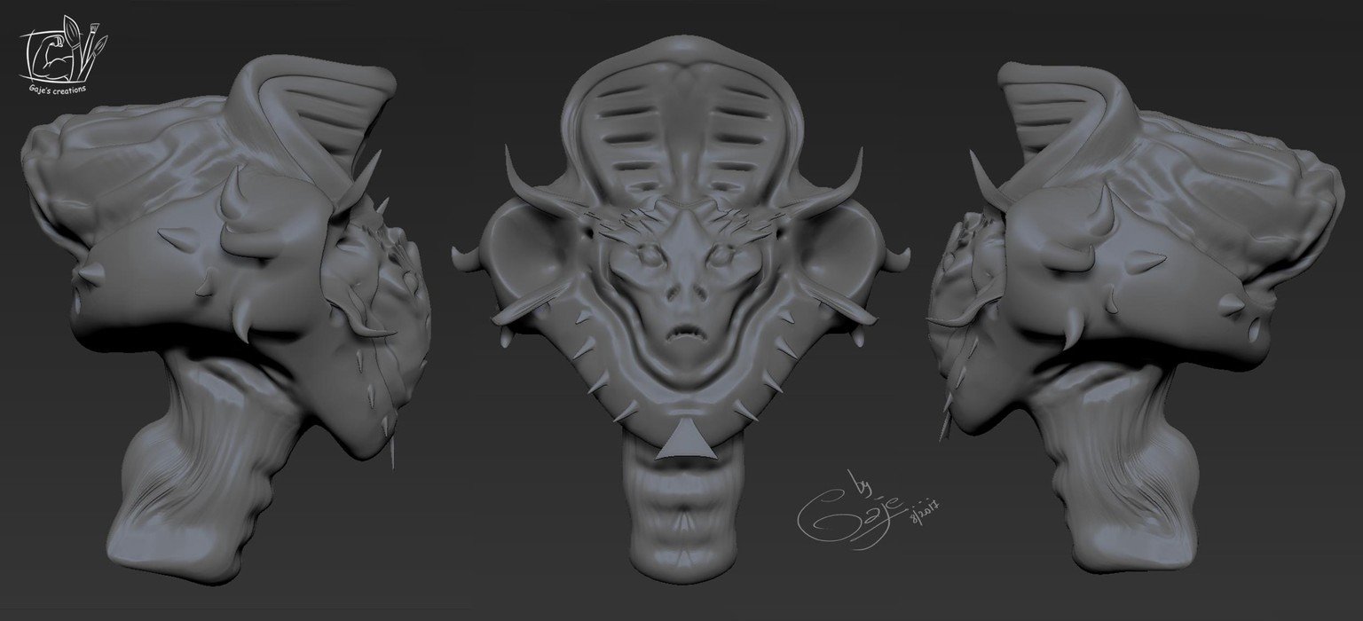 Alien model - image 1 - student project