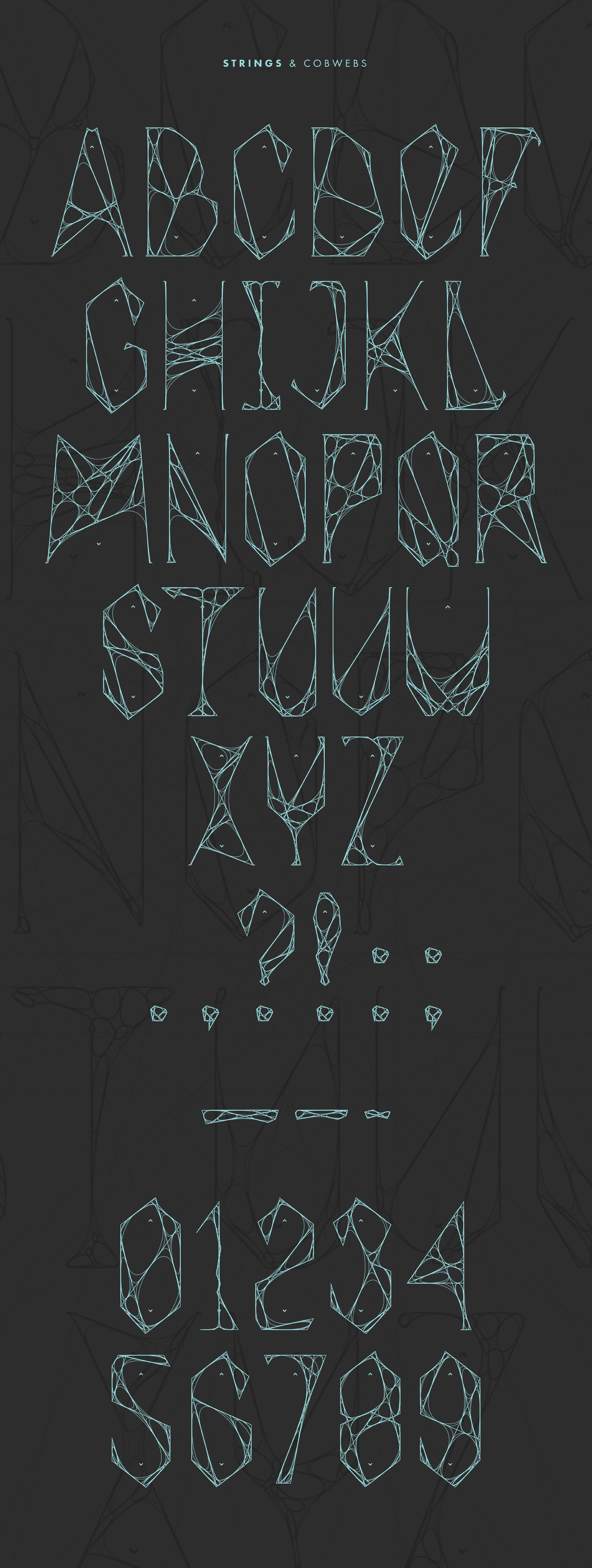 String Typeface - image 8 - student project