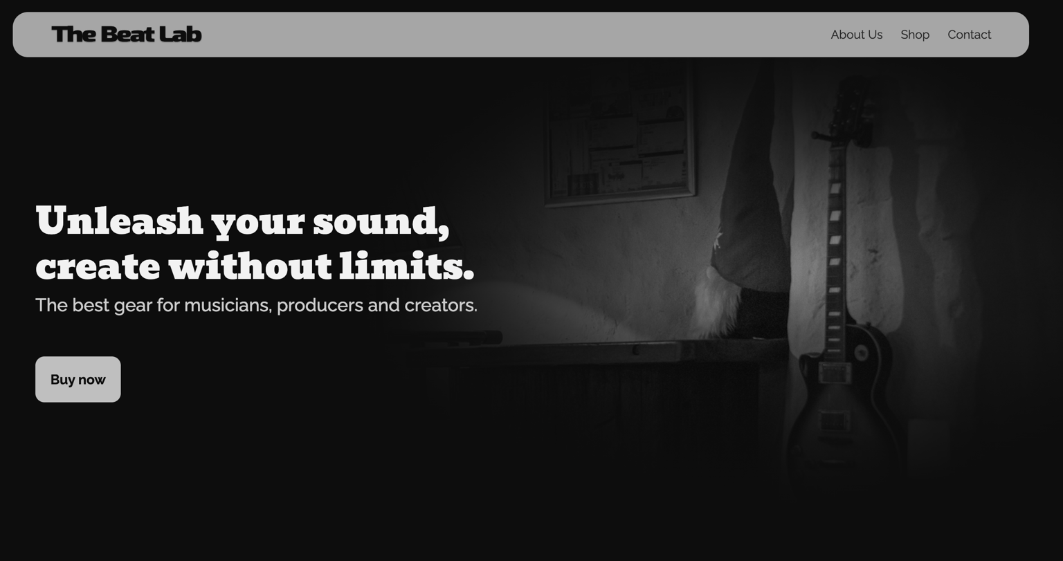 The Beat Lab - image 1 - student project