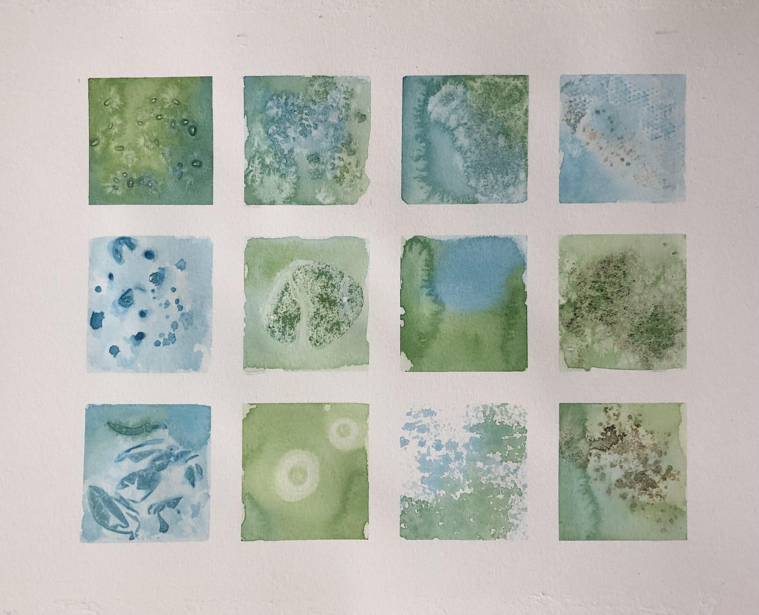 Textures and Pattern with watercolours - image 2 - student project
