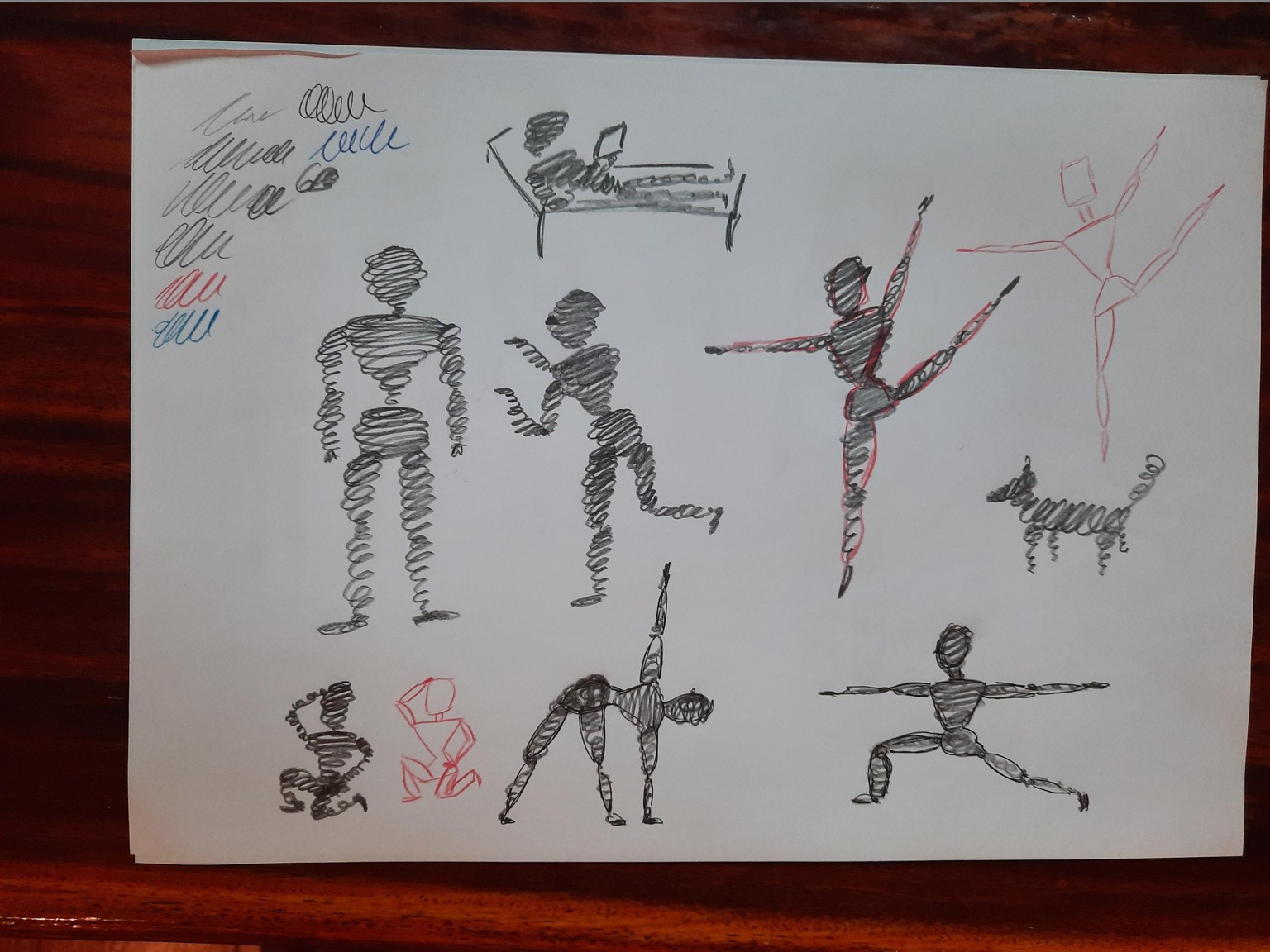 Learn to sketch draw a female figure - image 1 - student project