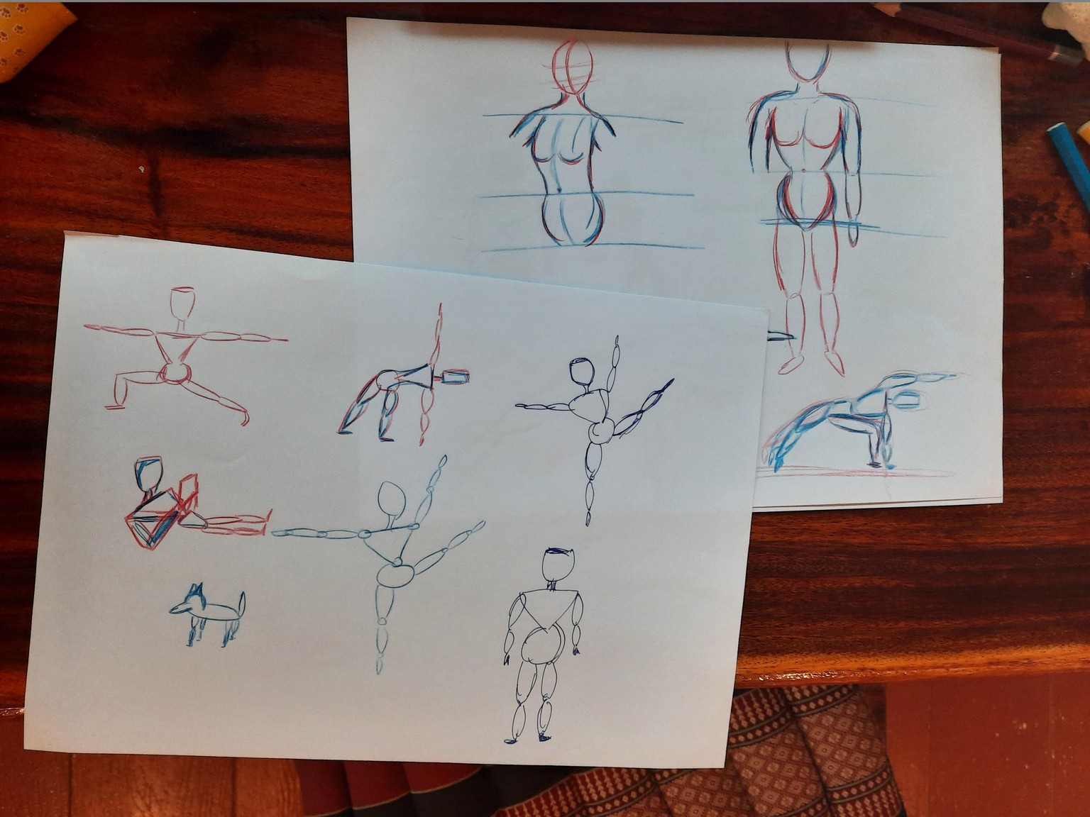 Learn to sketch draw a female figure - image 2 - student project