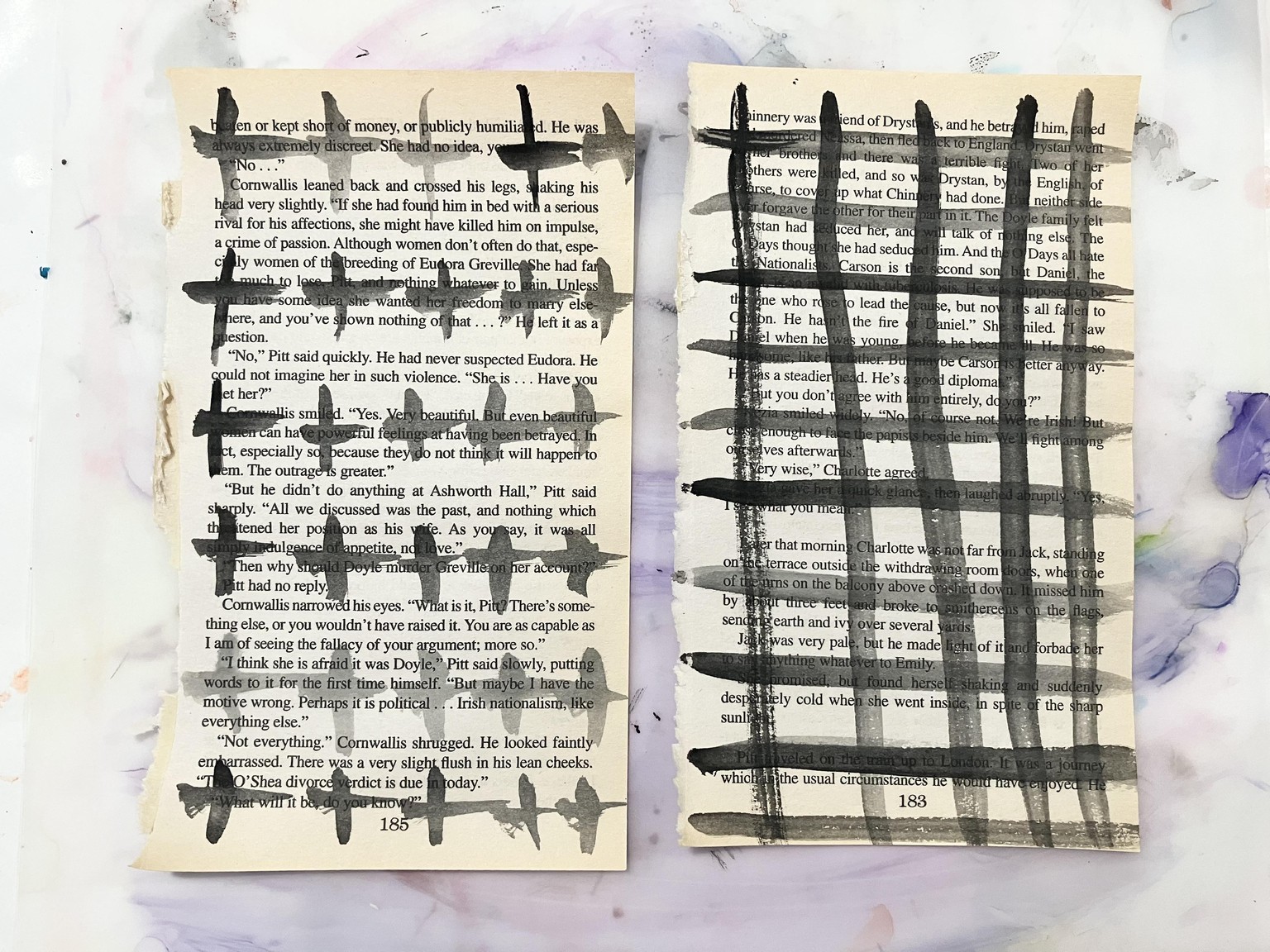 Markmaking with layers - image 3 - student project