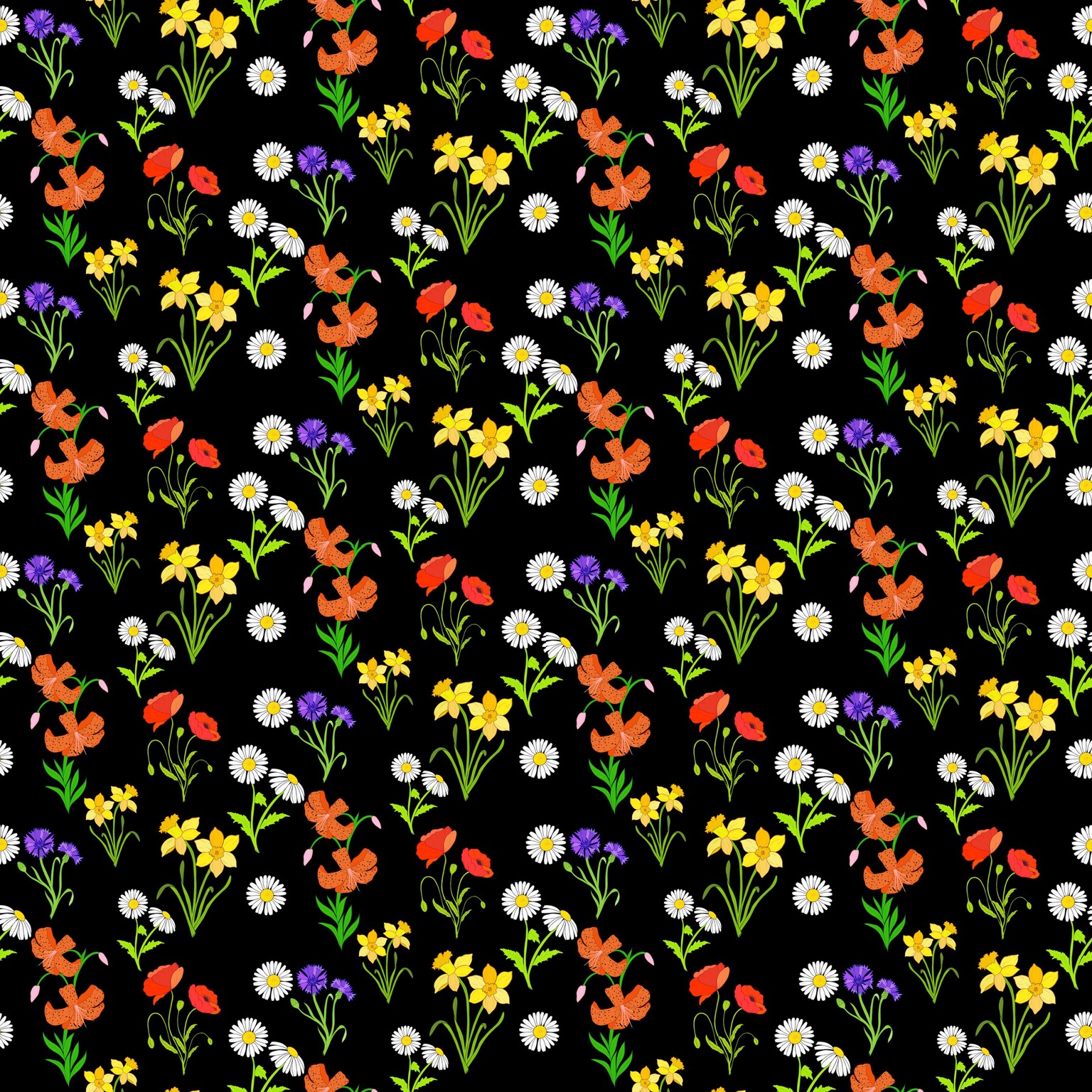 Wildflowers & Half Repeat - image 4 - student project