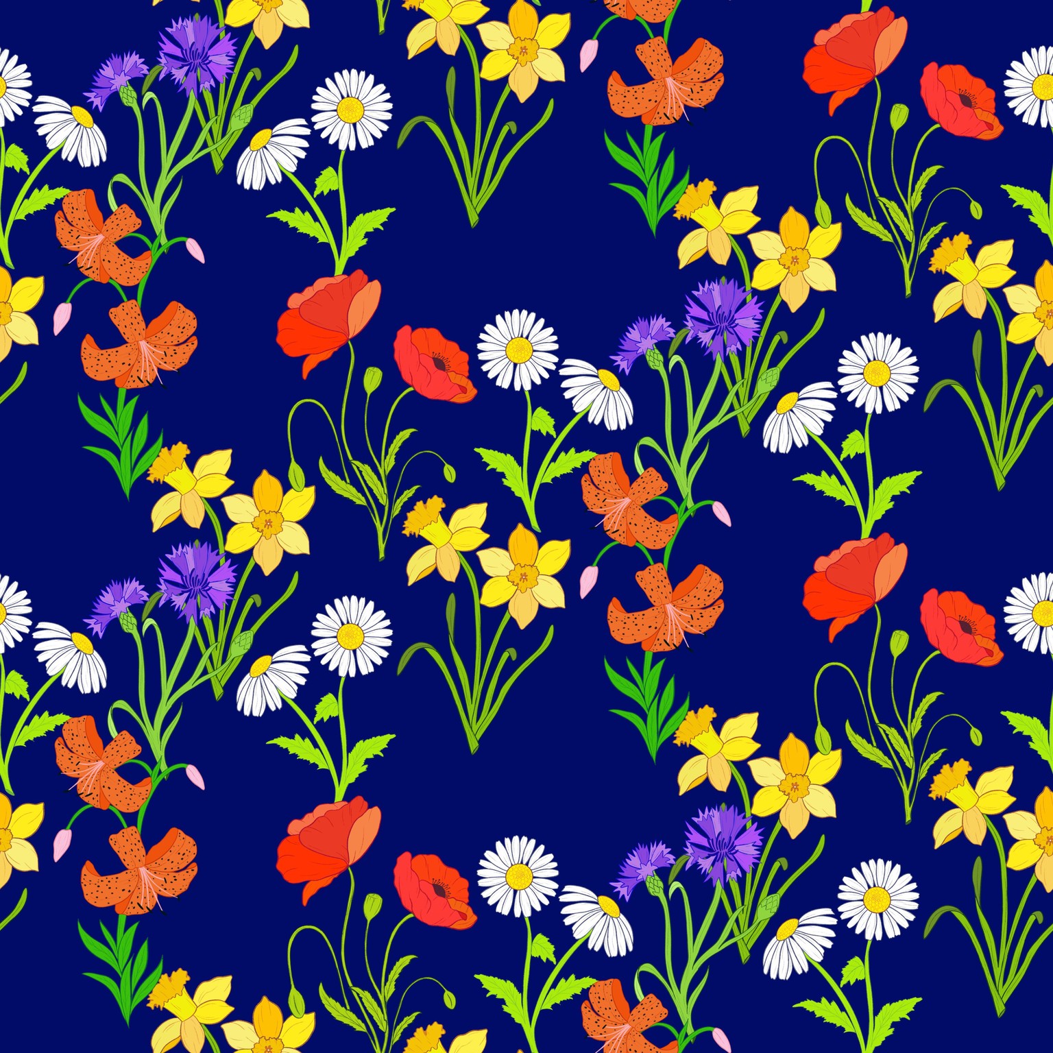 Wildflowers & Half Repeat - image 3 - student project