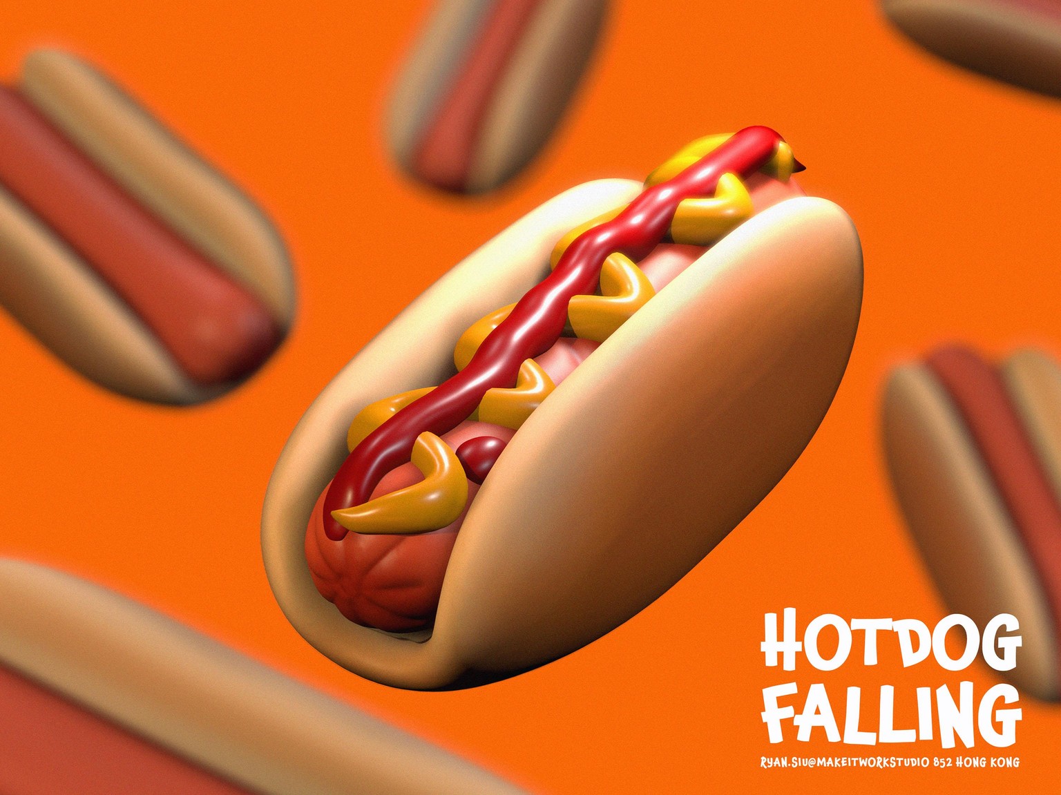 #01 Hotdog Falling - image 1 - student project