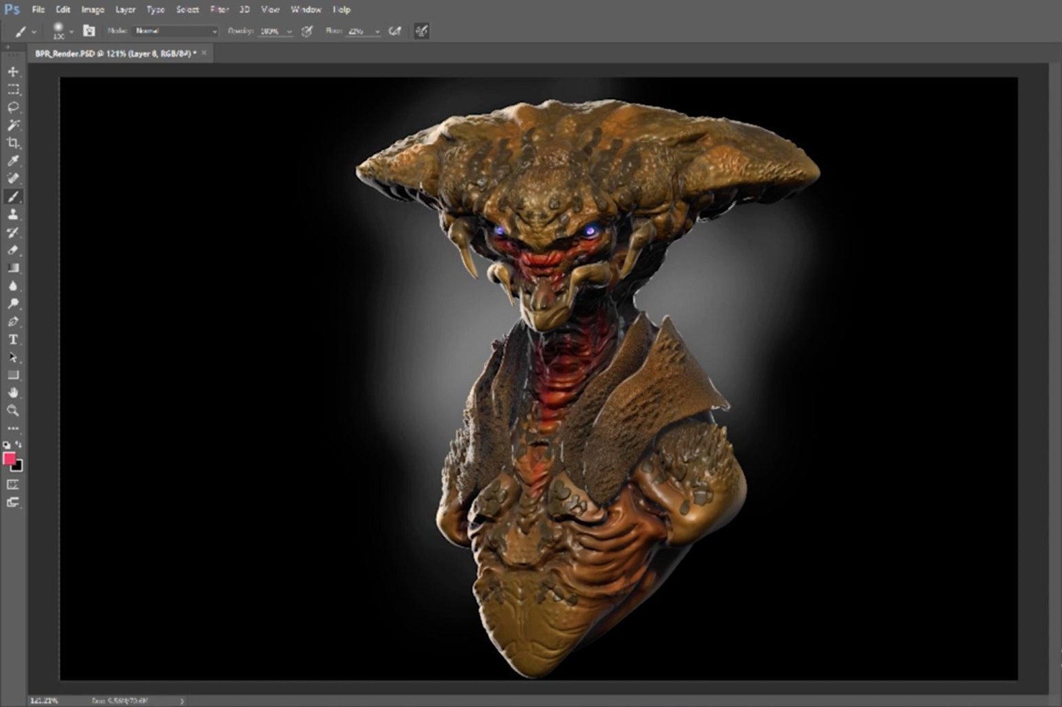 Example Creature - image 12 - student project