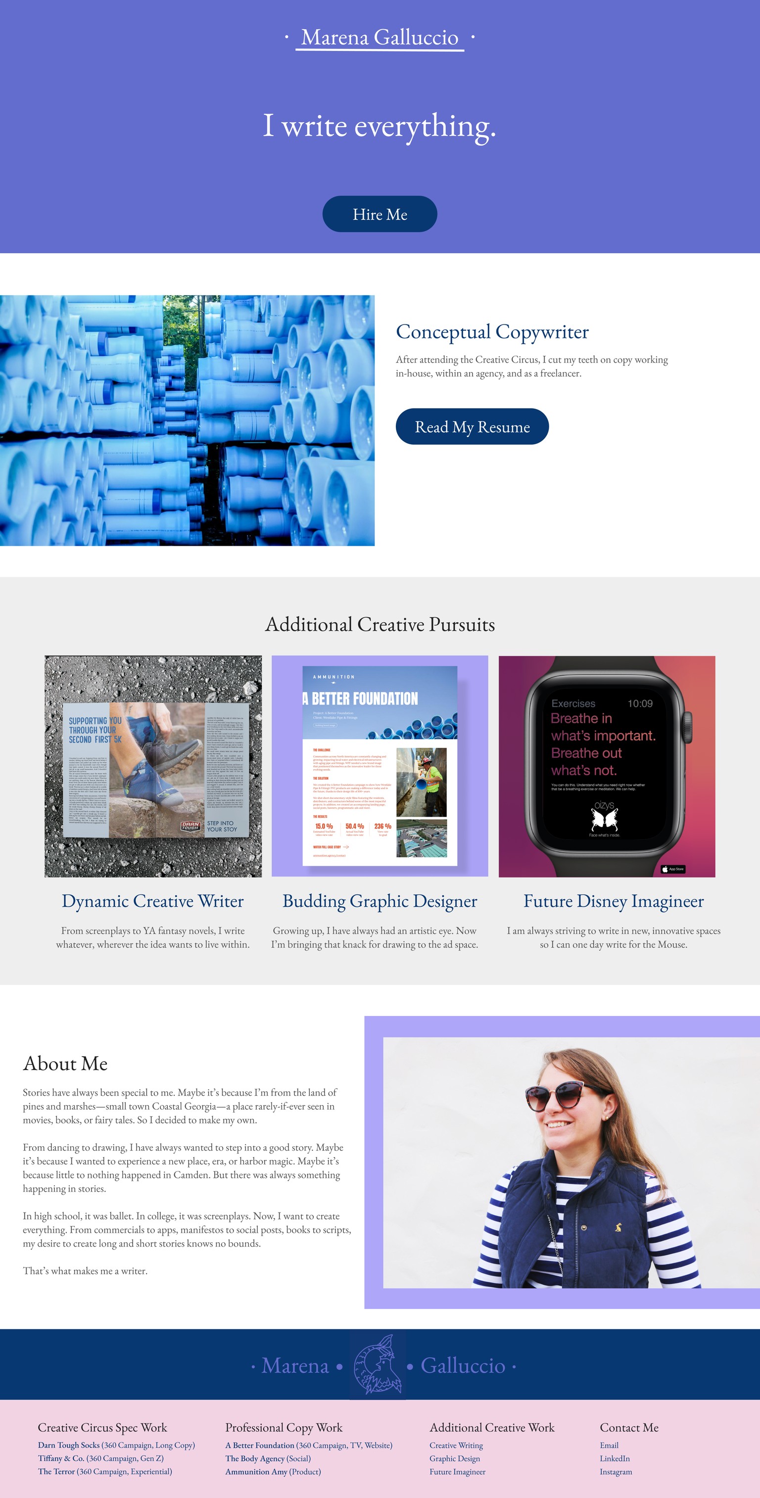 My homepage—redesigned - image 1 - student project