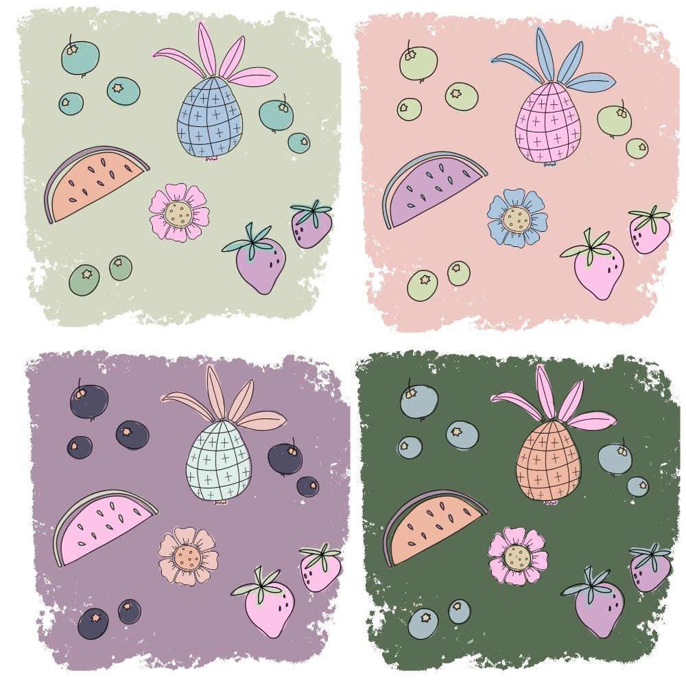 hello matze fruit colour inspiration - image 2 - student project