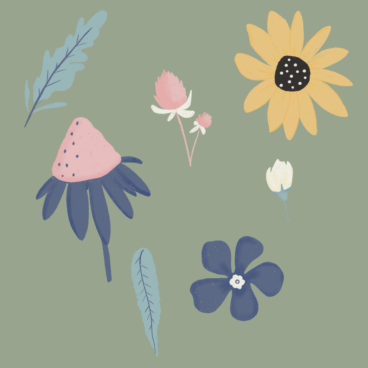 Floral pattern - image 3 - student project
