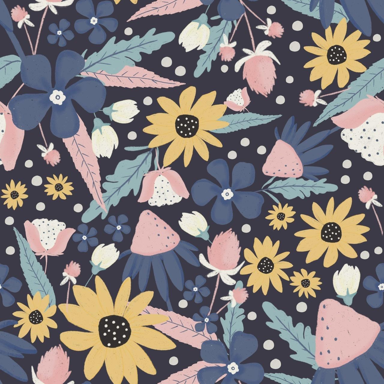 Floral pattern - image 5 - student project
