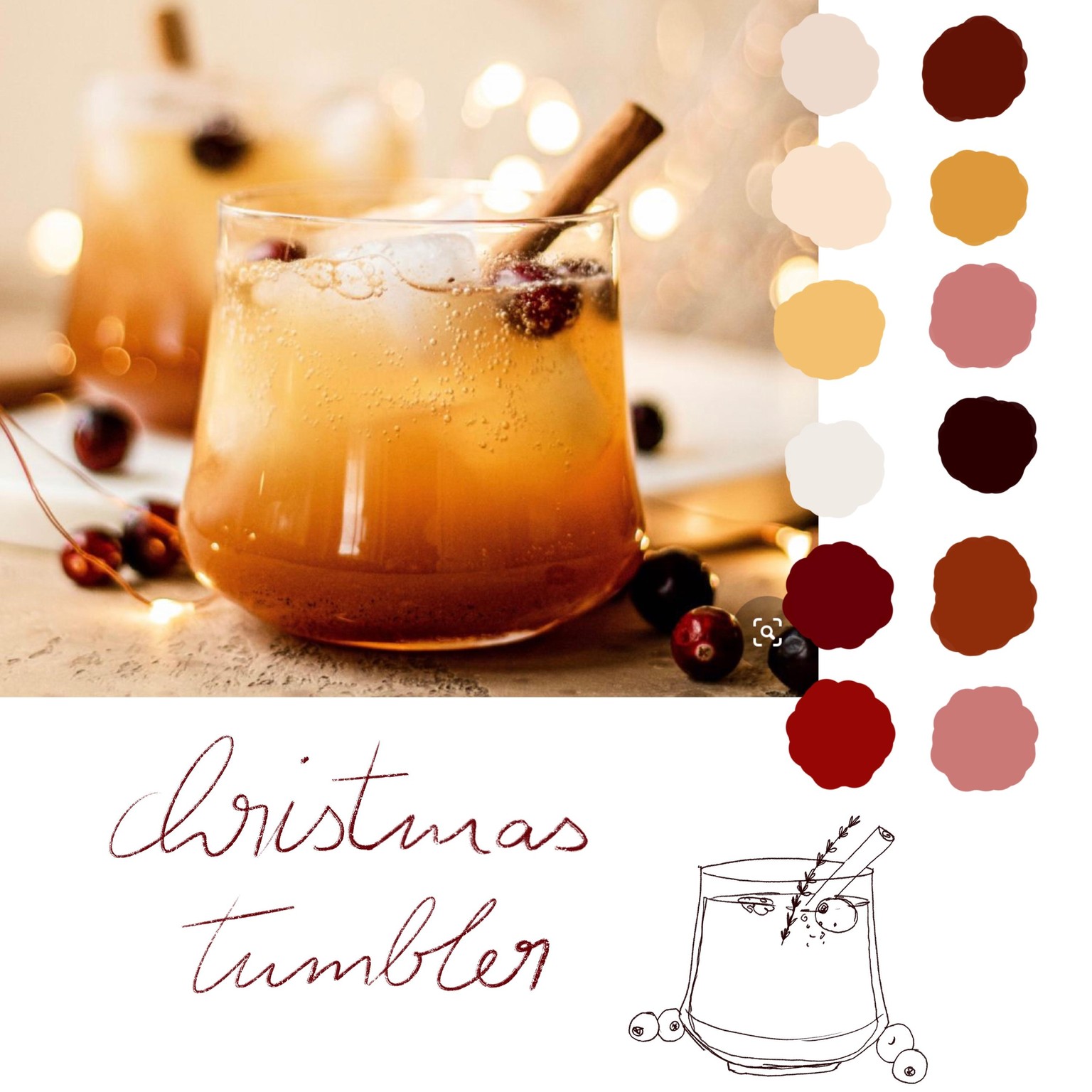 Wintery christmas drink - image 1 - student project