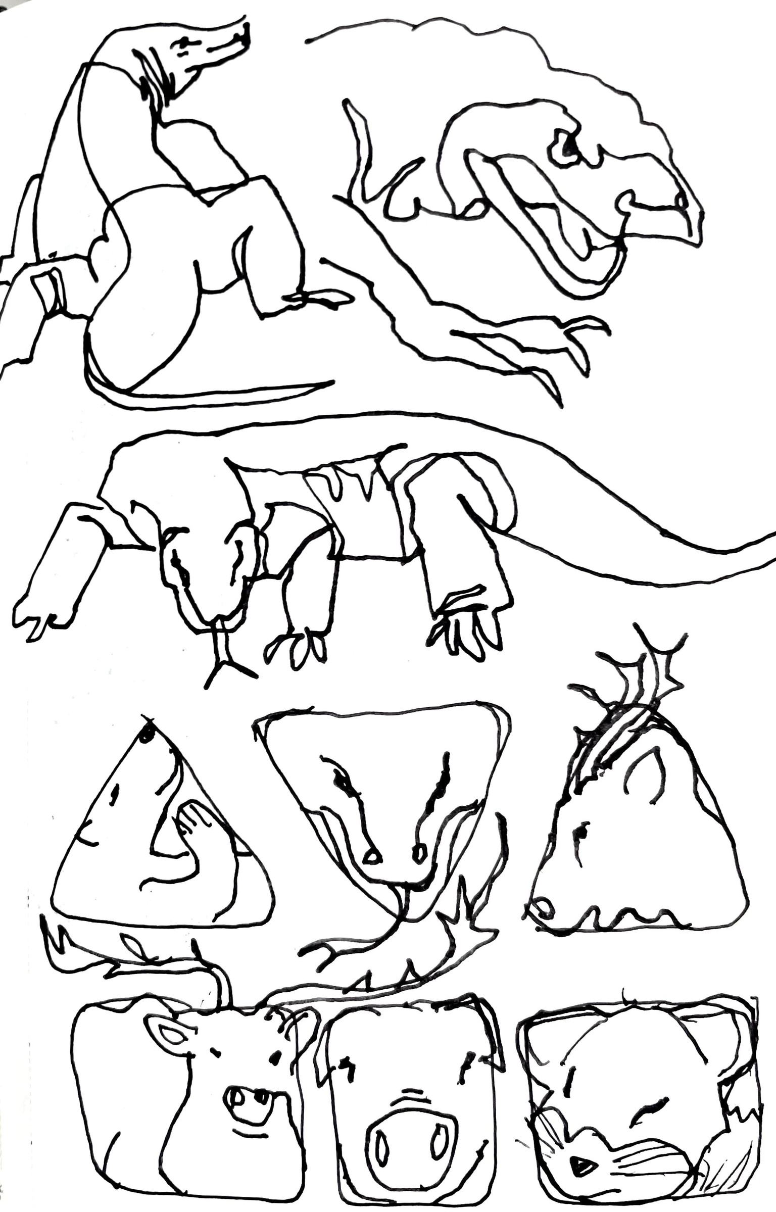 Animal illustrations - image 1 - student project