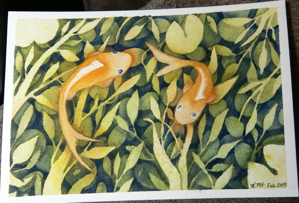 Koi Pond - image 1 - student project