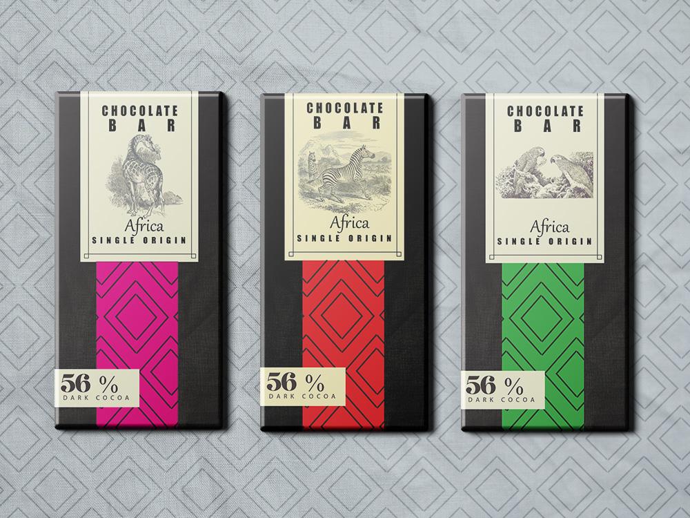 Chocolate Bar Packaging - image 1 - student project