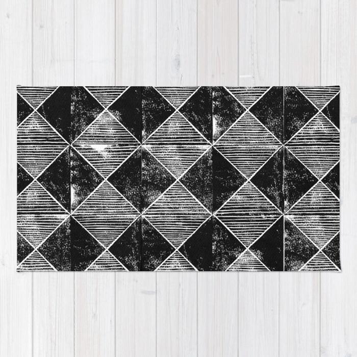 Abstract Linocut Patterns - image 4 - student project