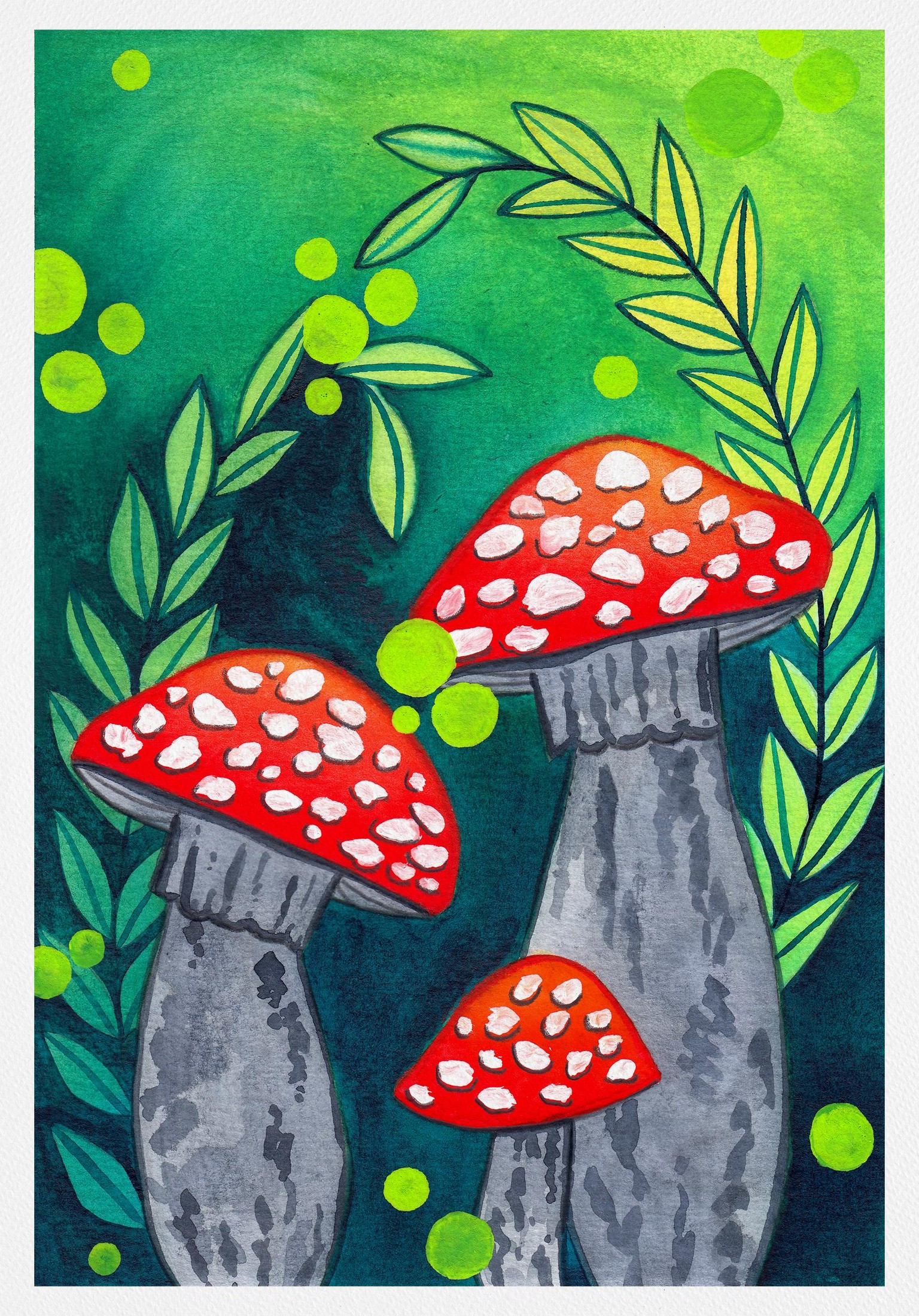Enchanting Woodlands in Watercolor - image 4 - student project