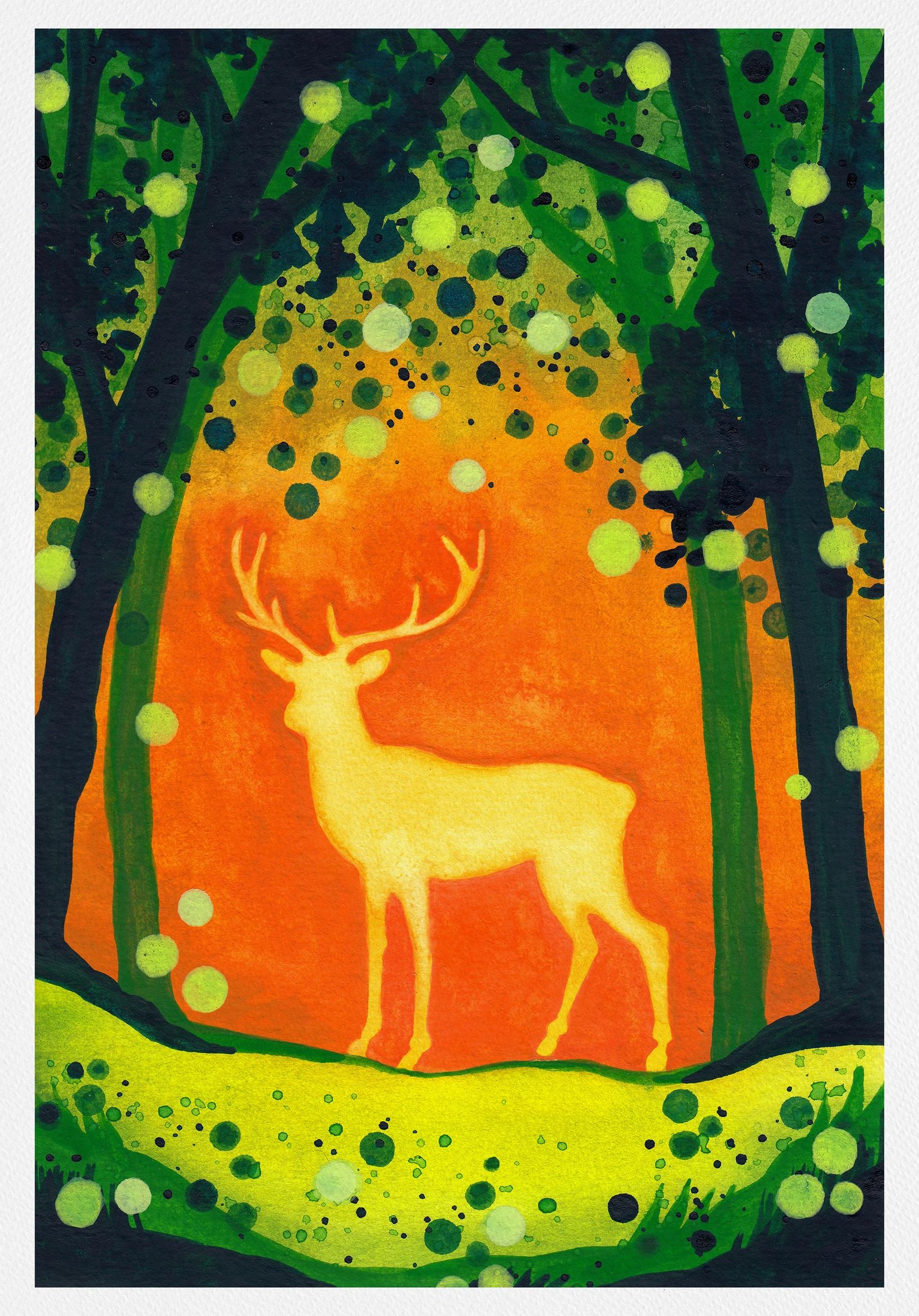 Enchanting Woodlands in Watercolor - image 2 - student project