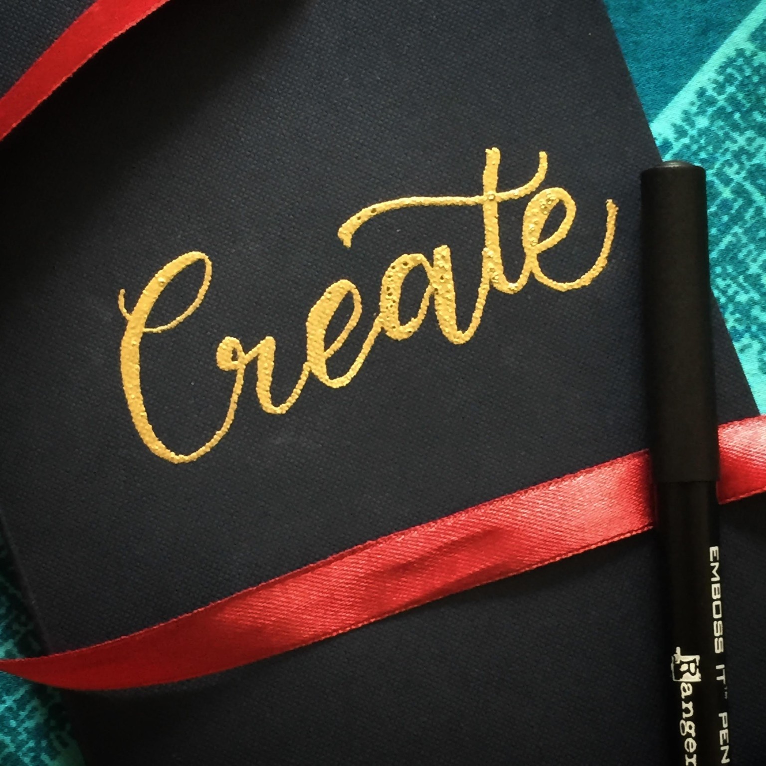 Embossing - Making progress - image 2 - student project
