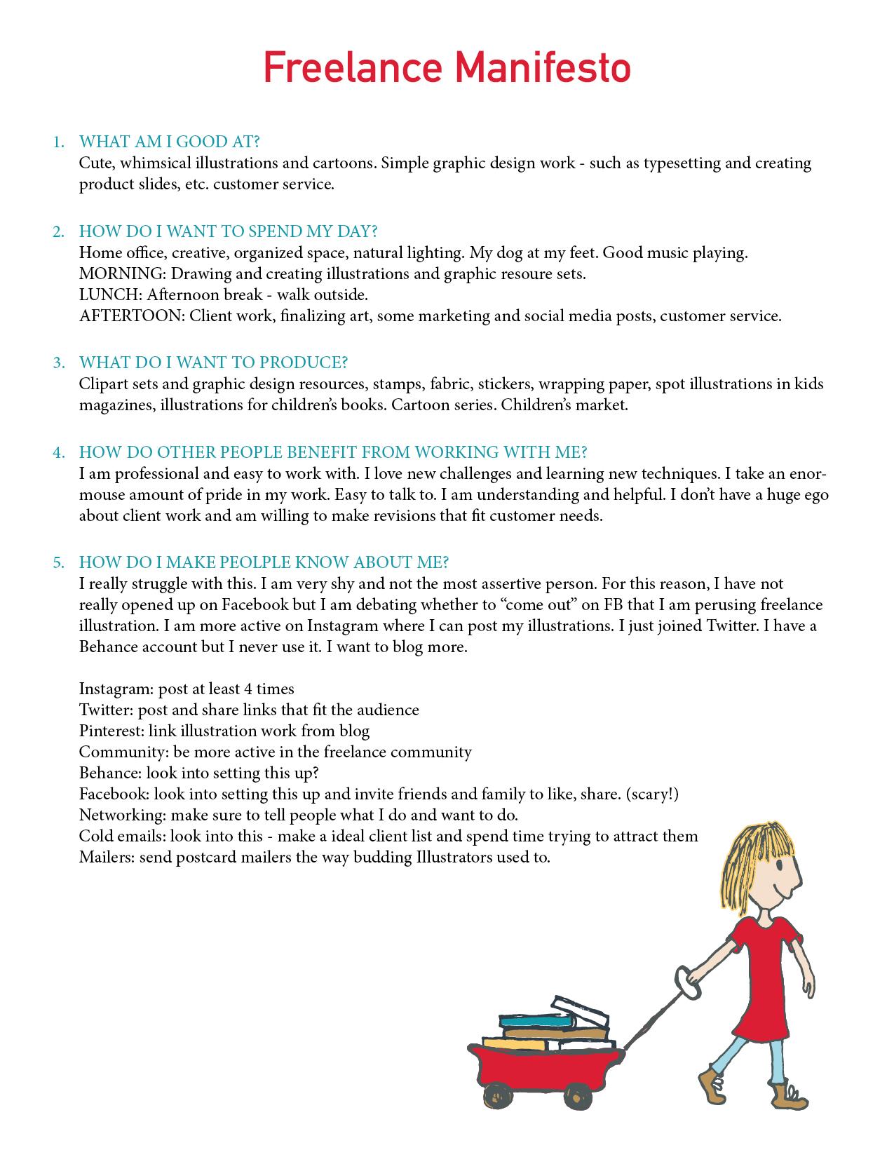 Freelance Manifest - image 1 - student project