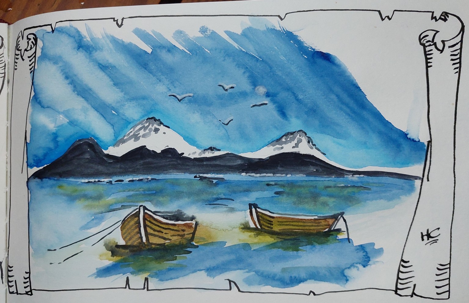 Winter landscapes - image 1 - student project