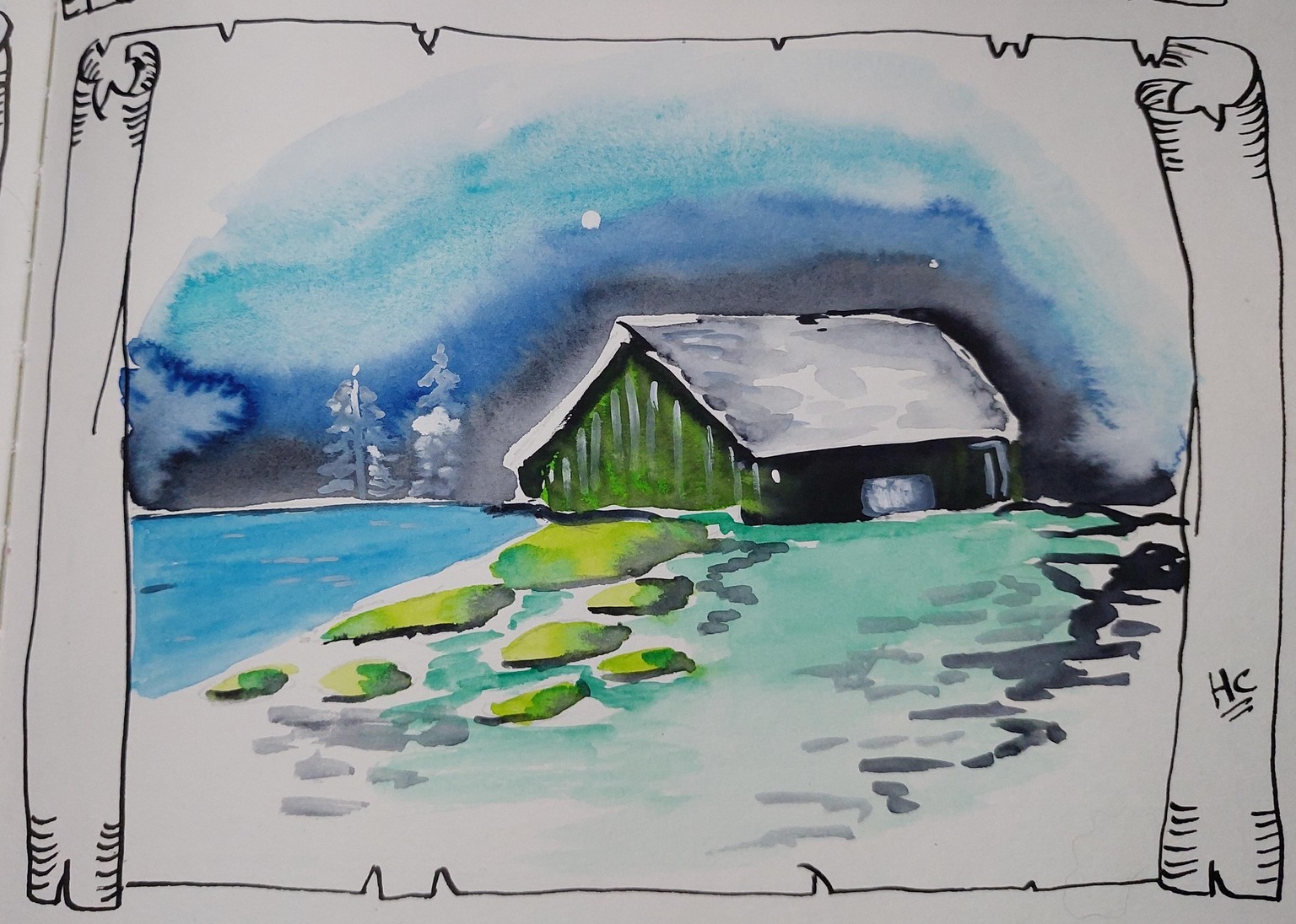 Winter landscapes - image 3 - student project