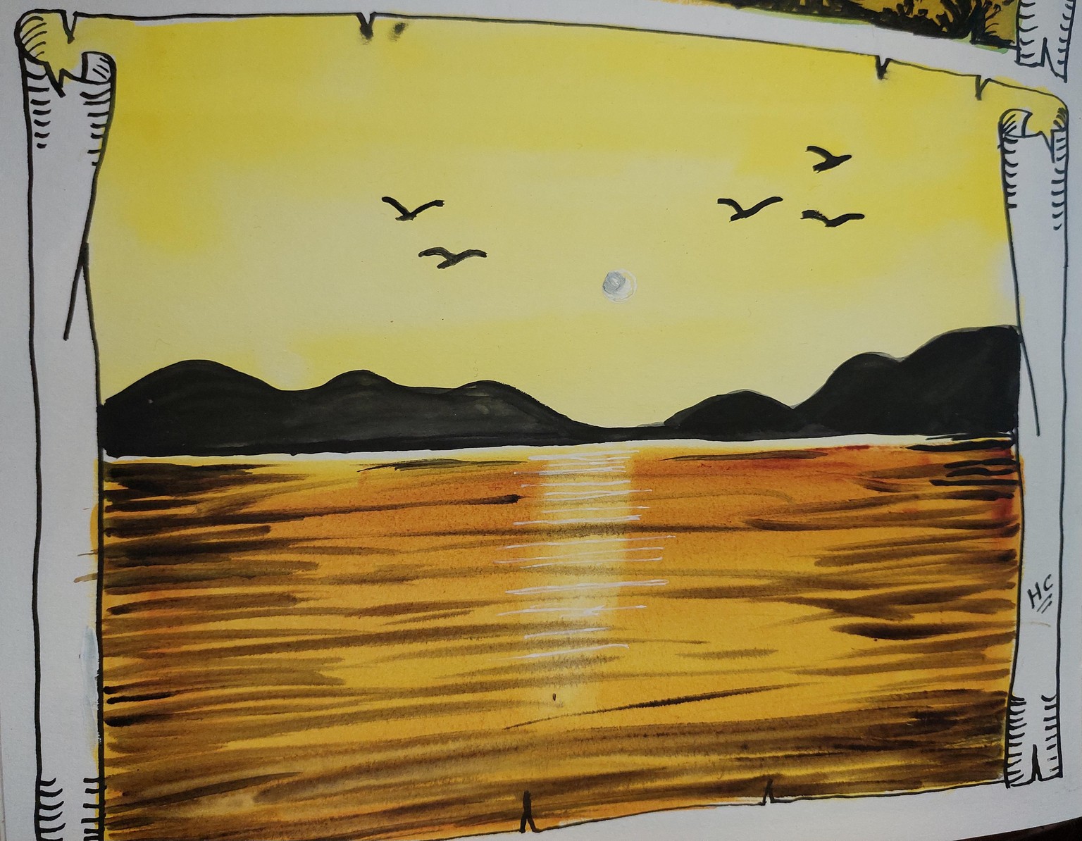 sunset landscapes - image 3 - student project