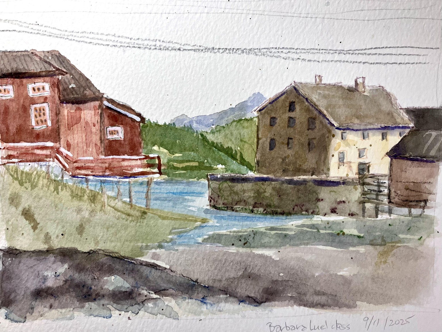 Sketching Norway (Sketching Japan) - image 2 - student project
