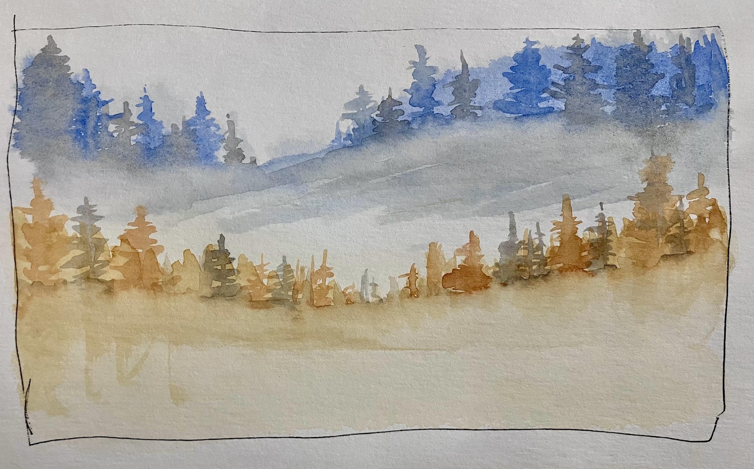 Serene Misty Landscapes - image 1 - student project