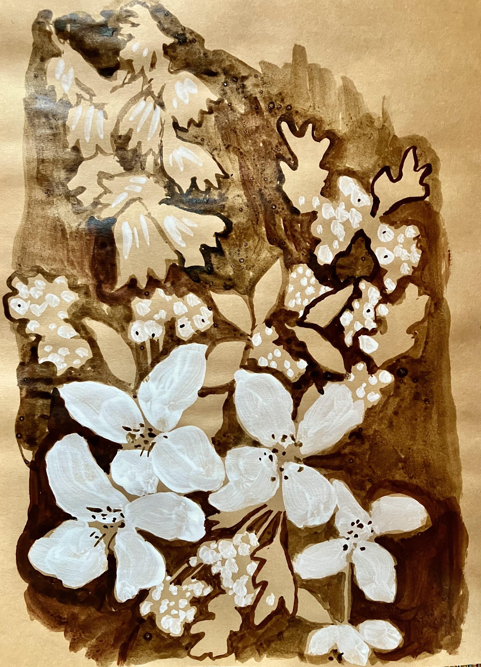 Ink and Toned Paper Sketches - image 5 - student project