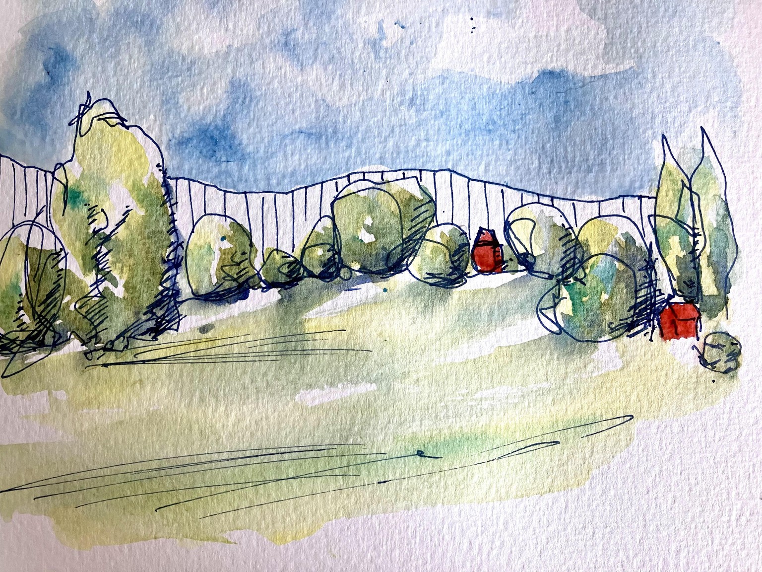 Quick Urban Sketching - image 2 - student project